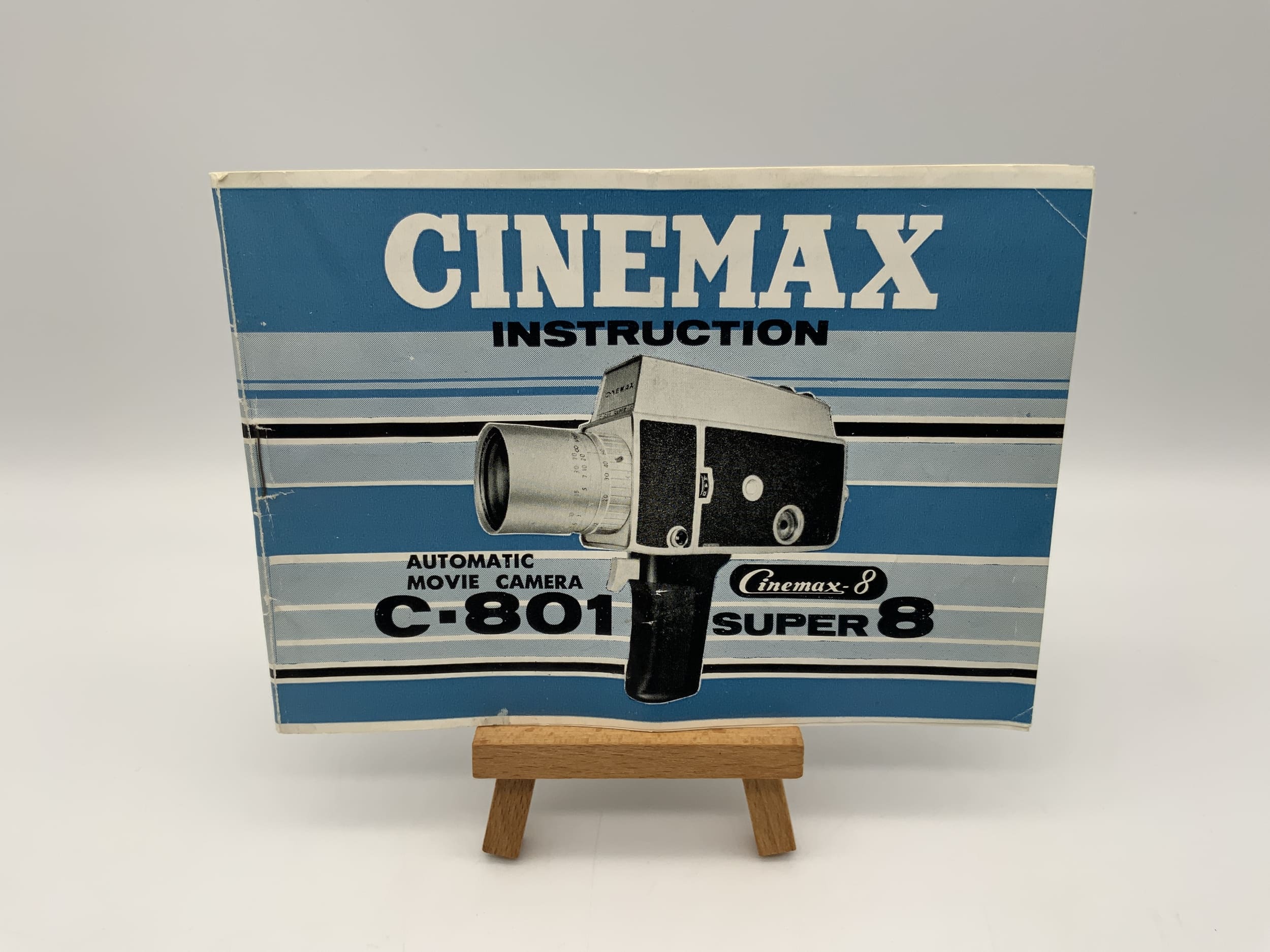 Cinemax C-801 Automatic Movie Camera User Manual (English)