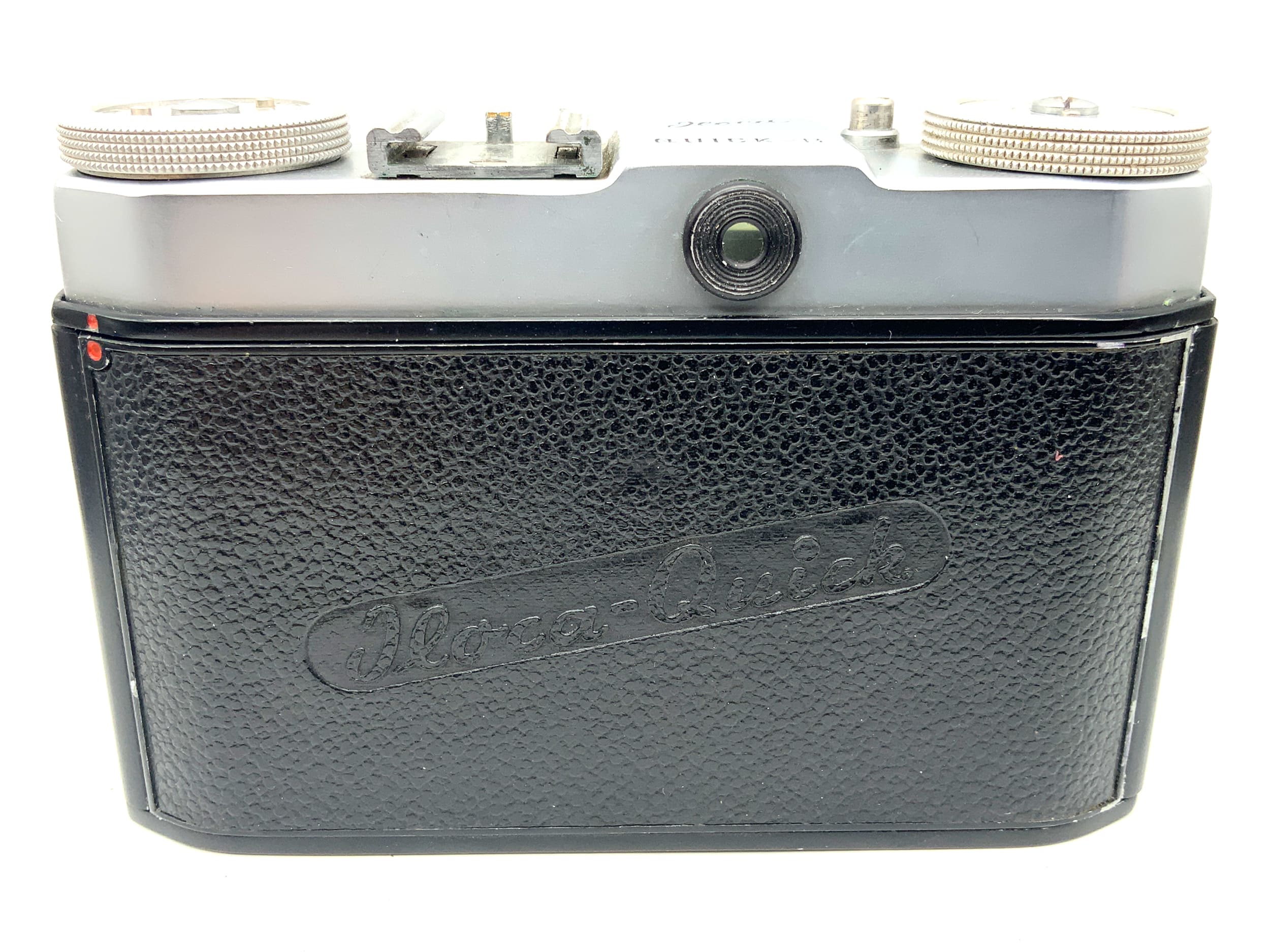 Iloca Quick-B viewfinder camera with Ilitar-Super 1:2.8/50 red V Prontor-SV