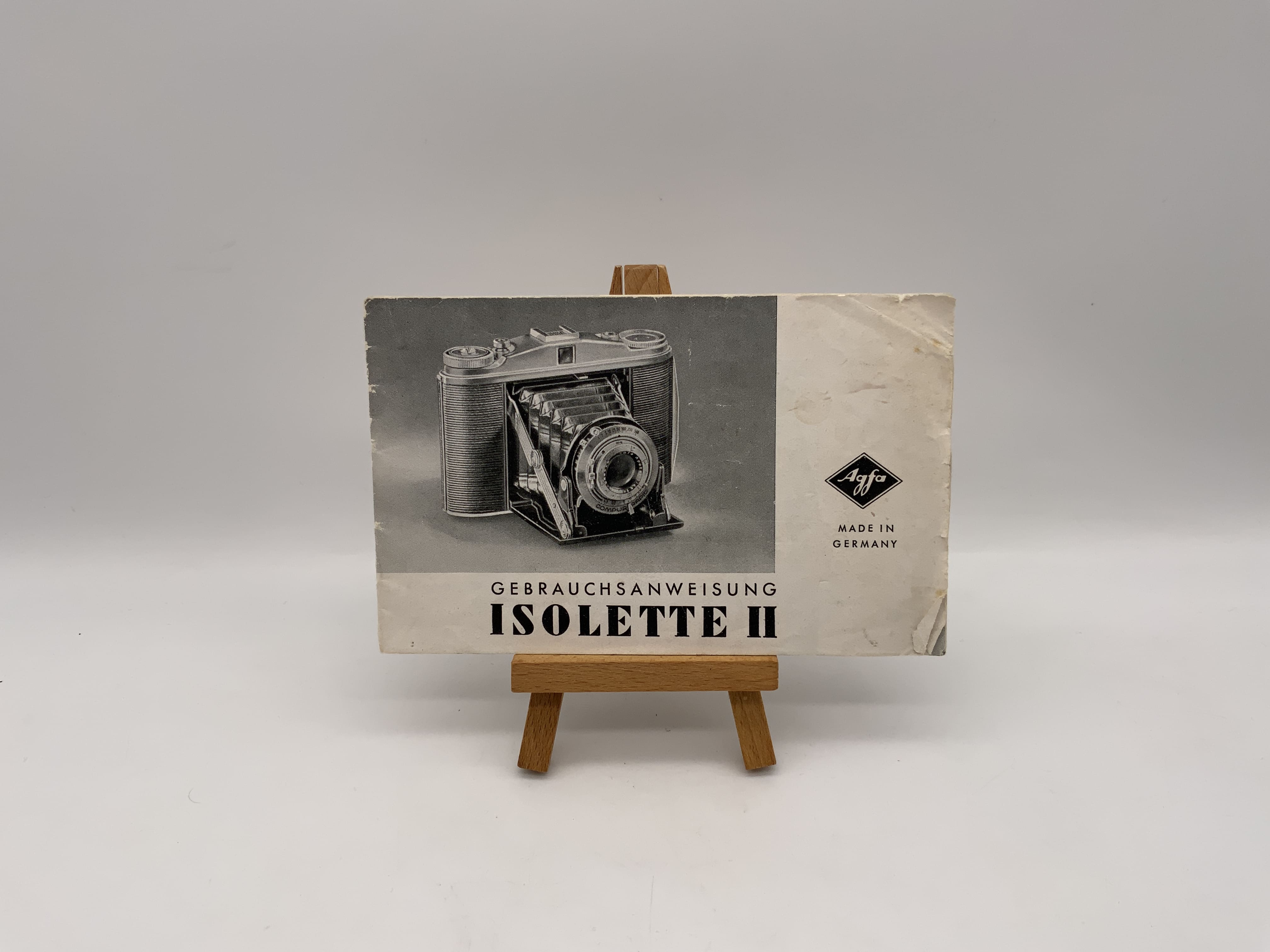 Agfa Isolette II User Manual (German)