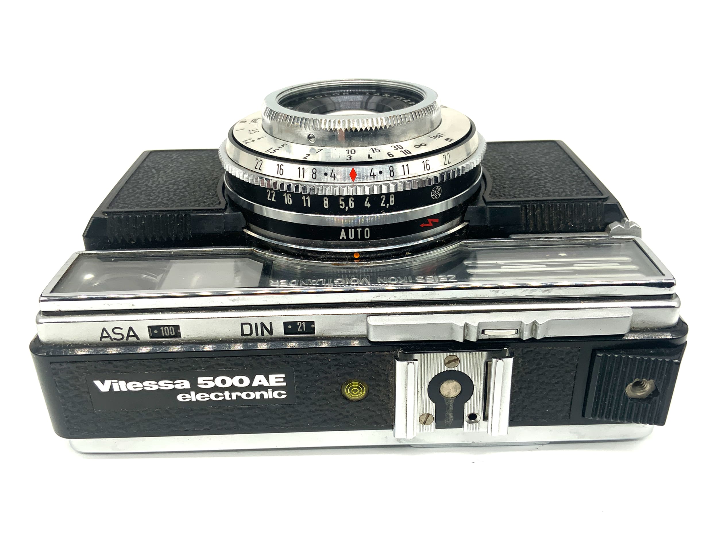 Zeiss Ikon Voigtländer Vitessa 500 AE Color-Lanthar 42mm 1:2.8 Prontor 500