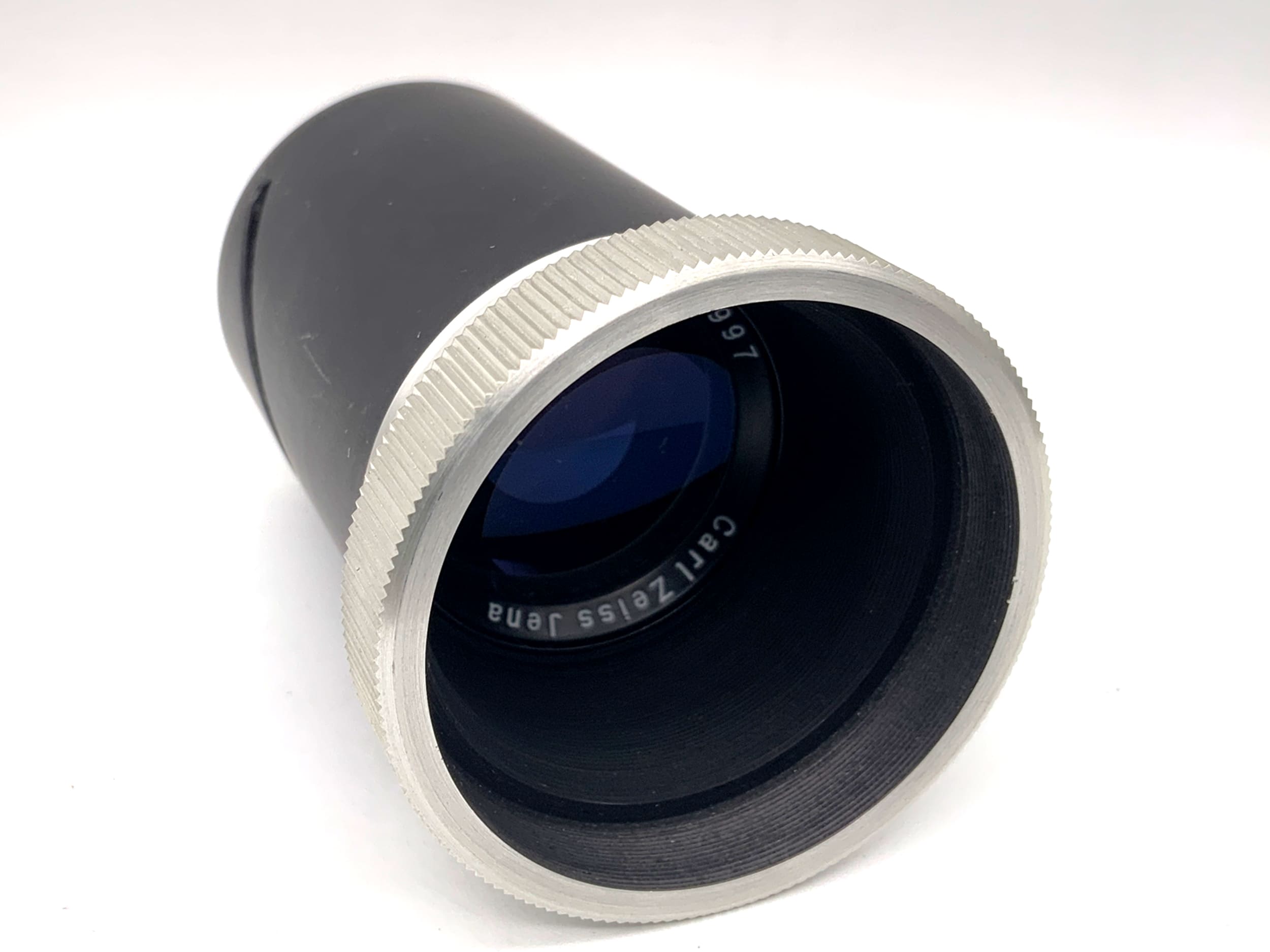 Carl Zeiss Jena Triplet 80mm 1:2.8 Projektorlinse Lens Linse (Schneckengewinde)