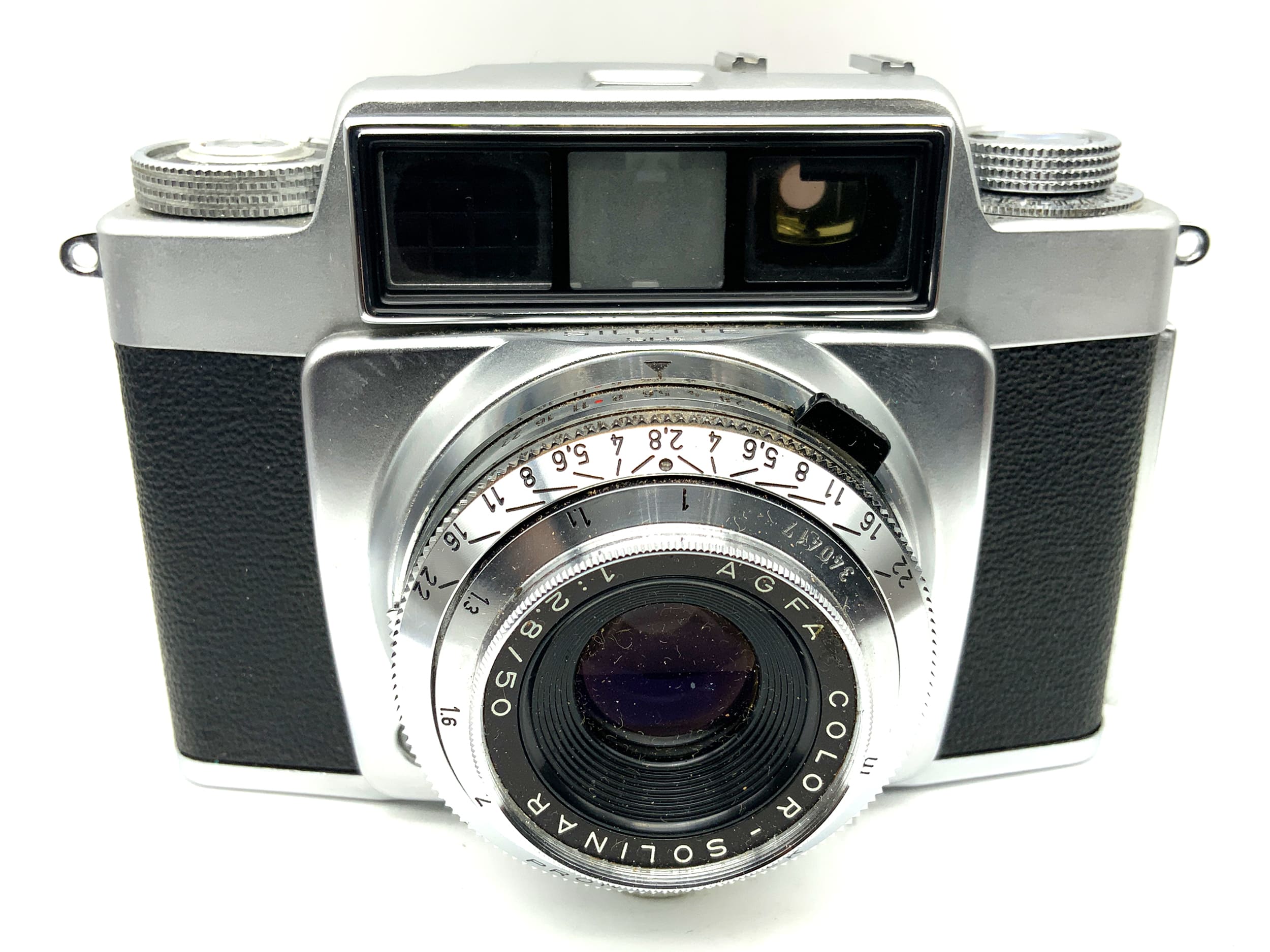 Agfa Silette SLE viewfinder camera with Color-Solinar 1:2.8/50 Prontor SLK
