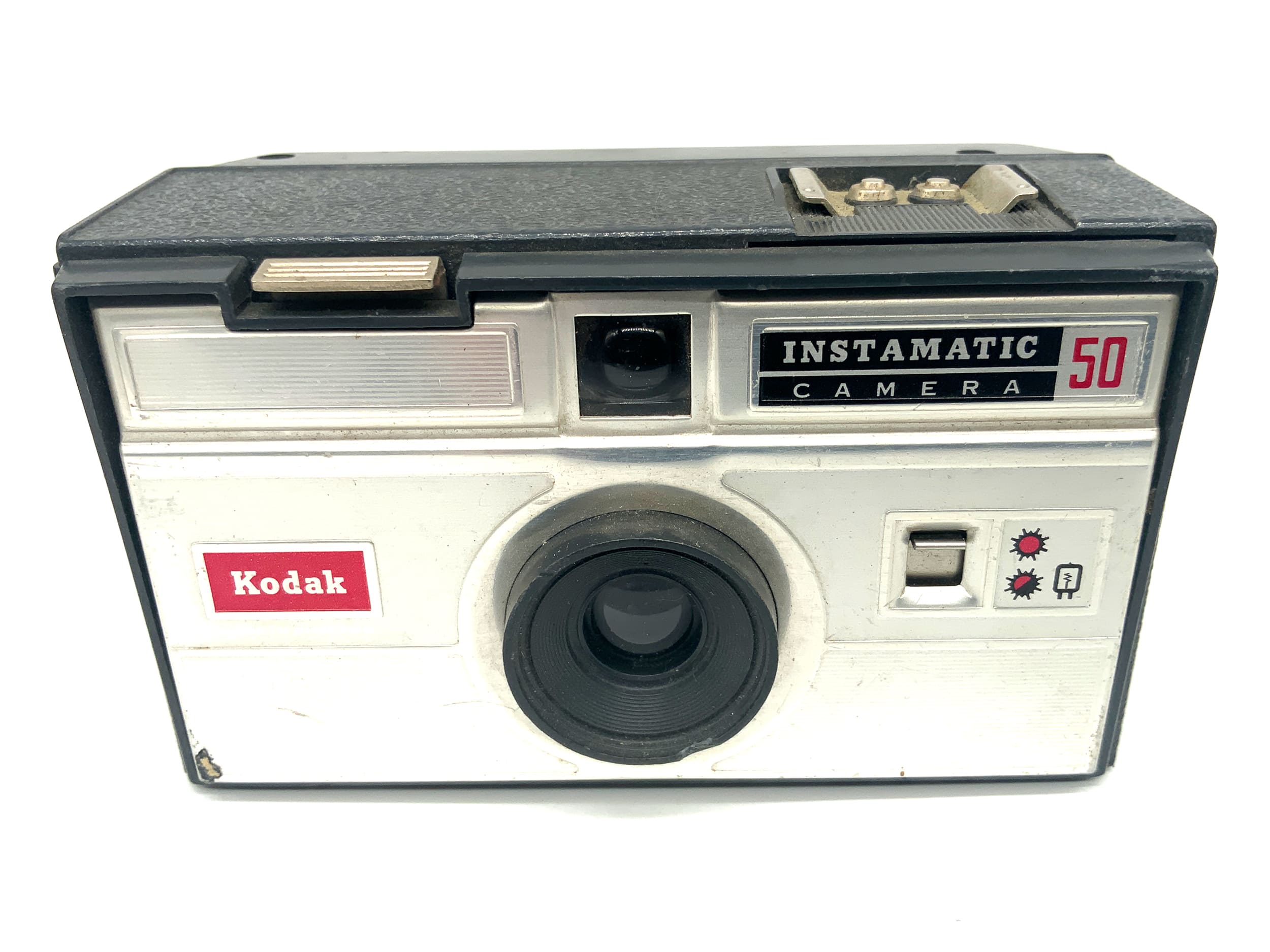 Kodak Instamatic 50 Sucherkamera mit Kompaktkamera Analogkamera