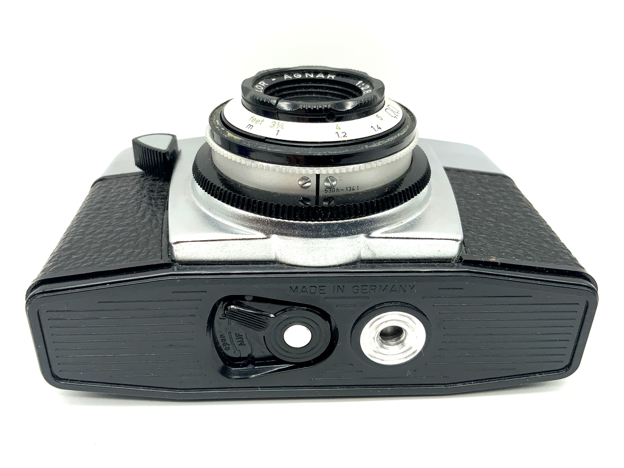 Agfa Silette I viewfinder camera with Color-Agnar 1:2.8/45 compact camera analog camera