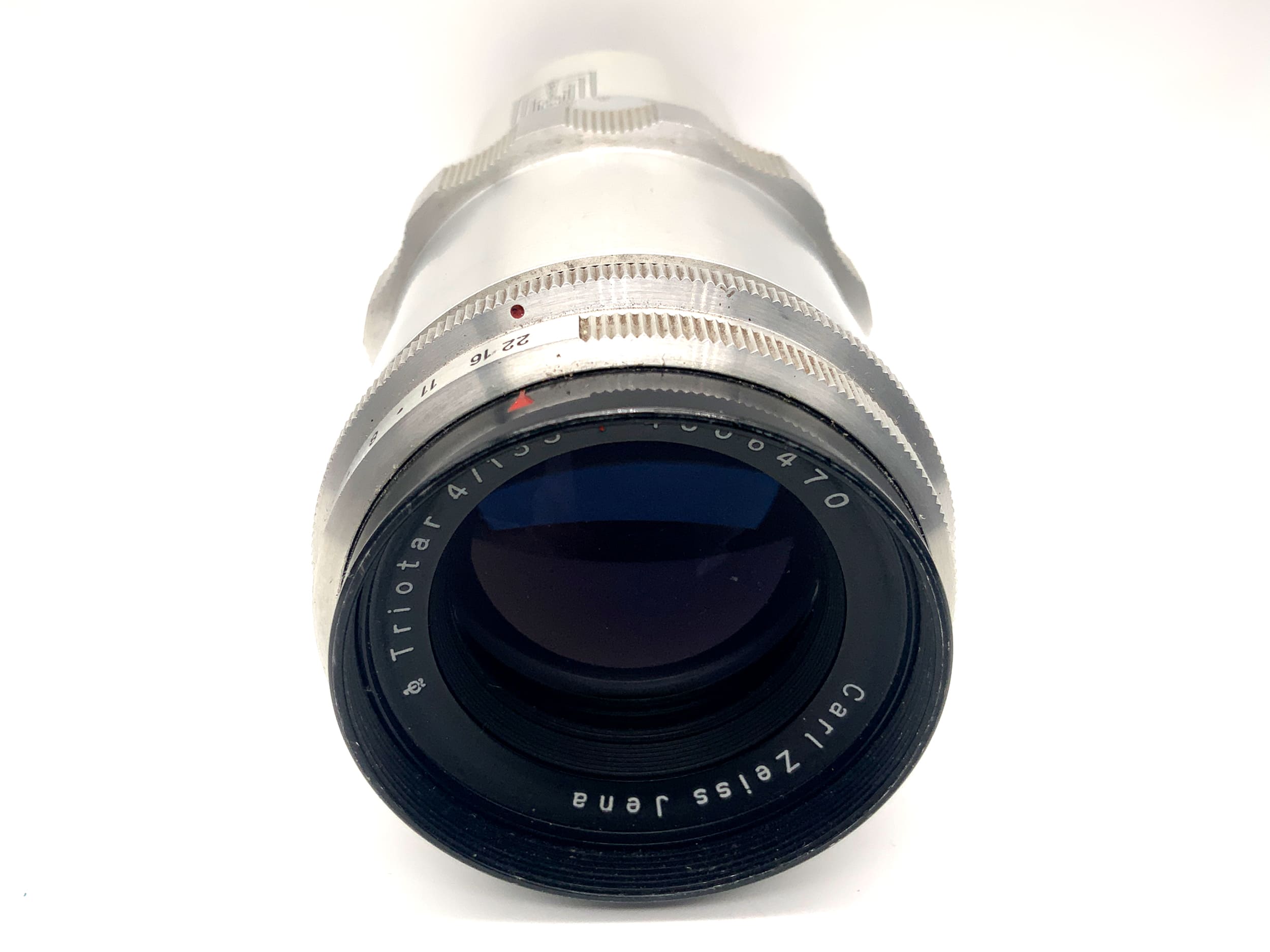 Carl Zeiss Jena Q1 Triotar 135mm 1:4 Objektiv Festbrennweite (M42)