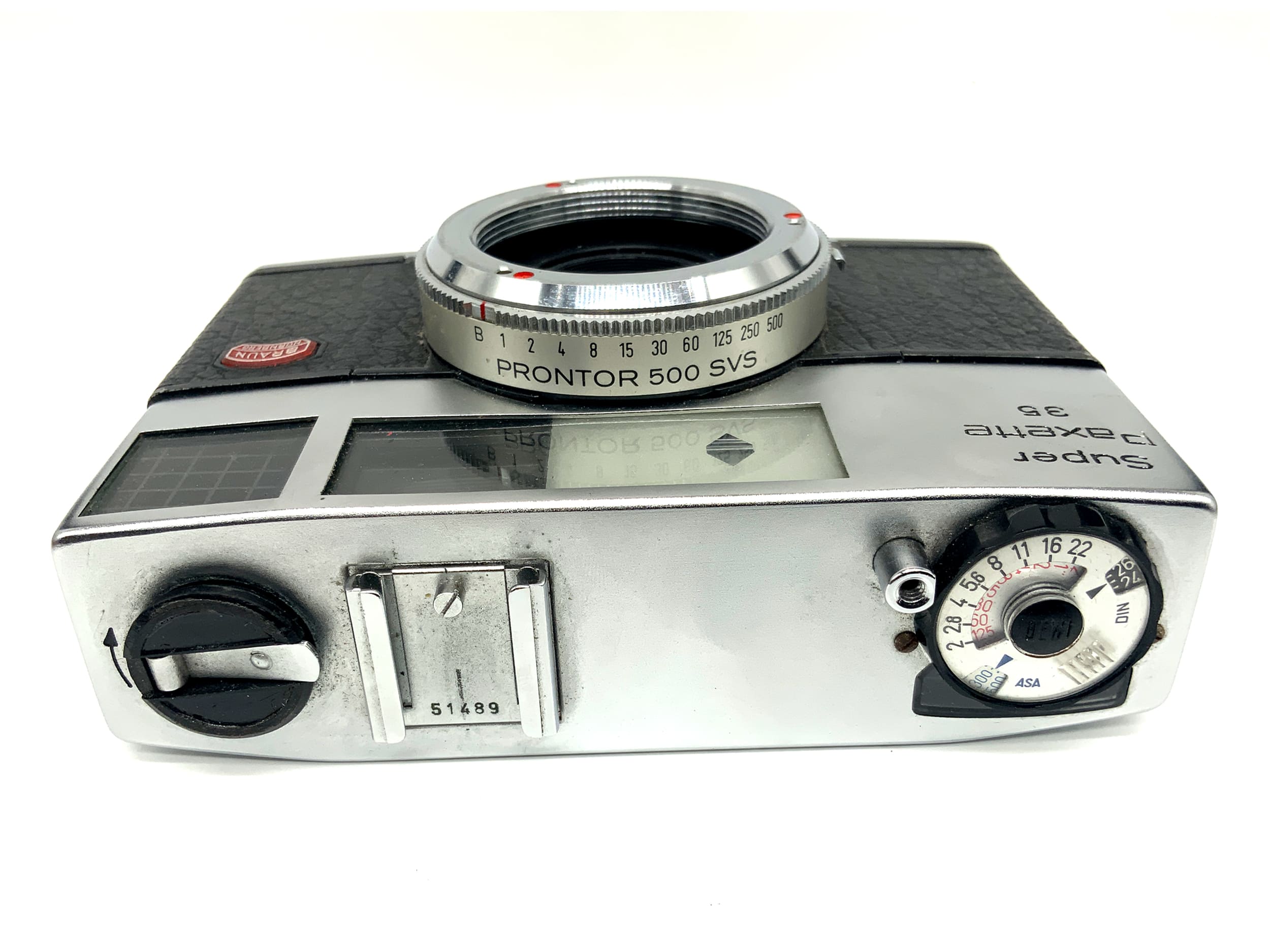 Braun Nürnberg Super Paxette 35 Messsucherkamera mit M39 Prontor 500 SVS