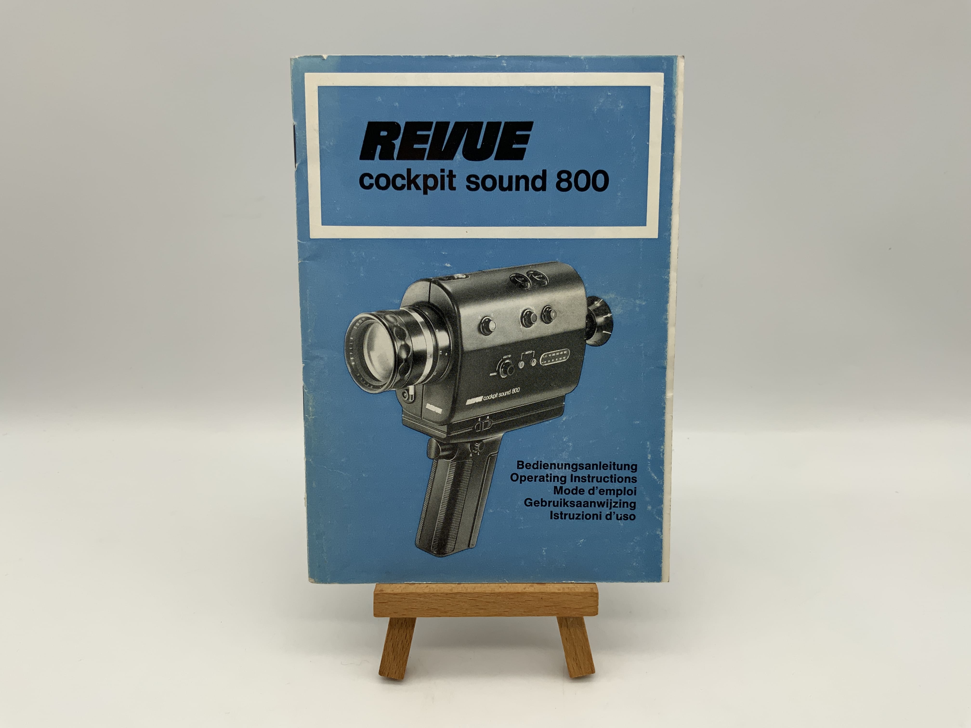 Revue Cockpit Sound 800 User Manual Operating Instructions German