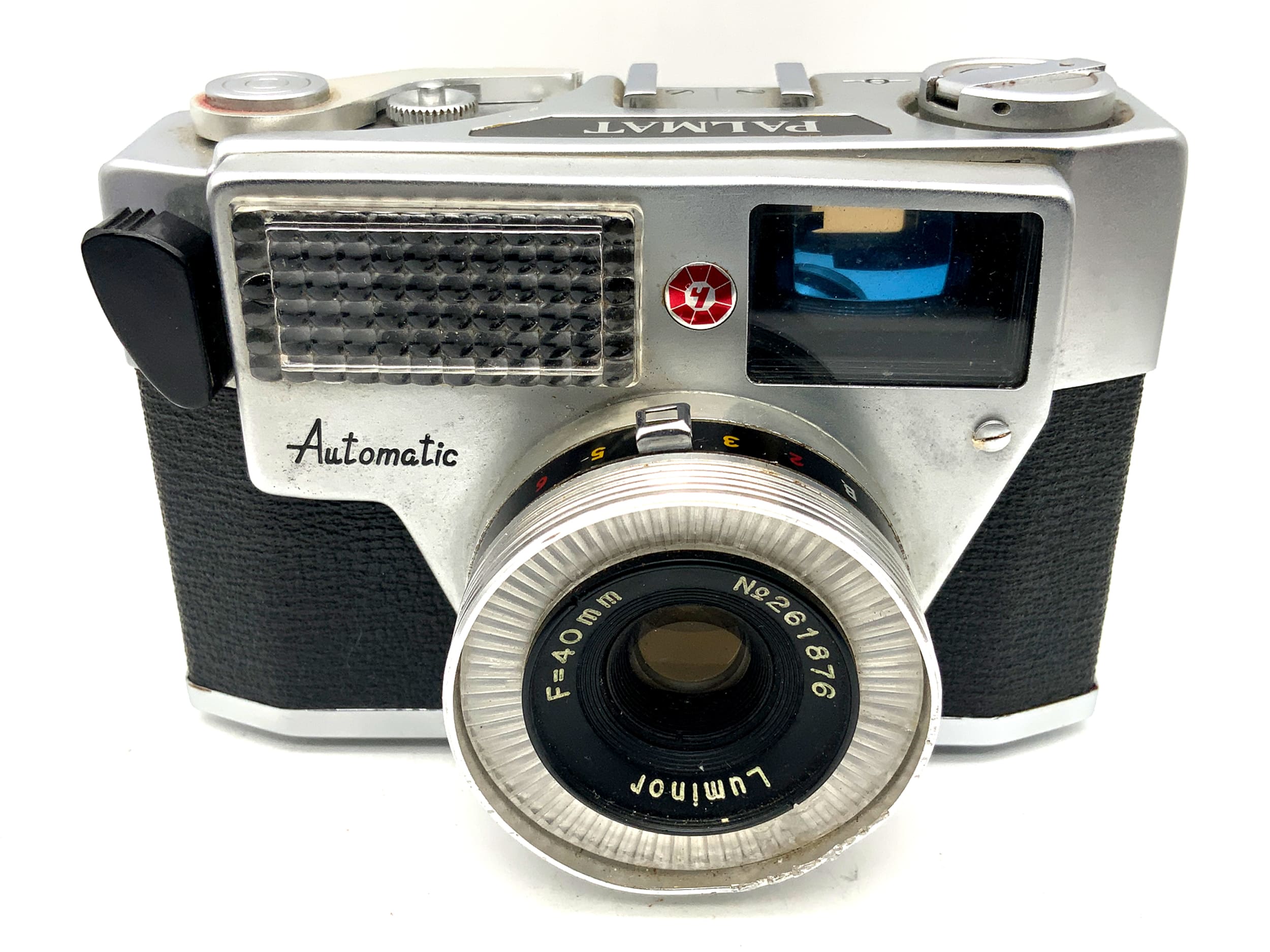 Palmat Automatic viewfinder camera with Luminor F=40mm compact camera analogue camera