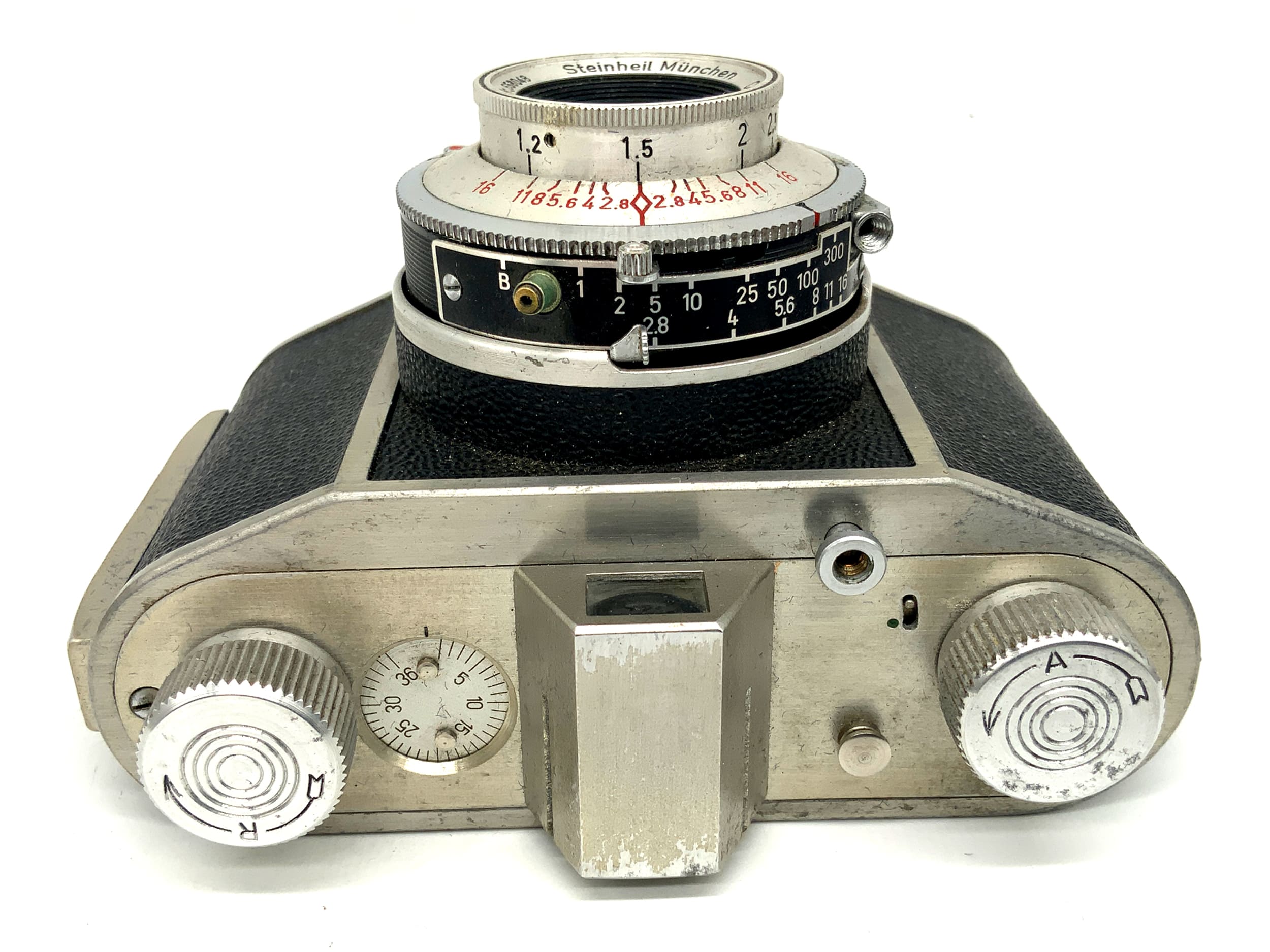 Neidig Perlux Sucherkamera Cassar 45mm 1:2.8 Prontor-S mit Tasche Analogkamera