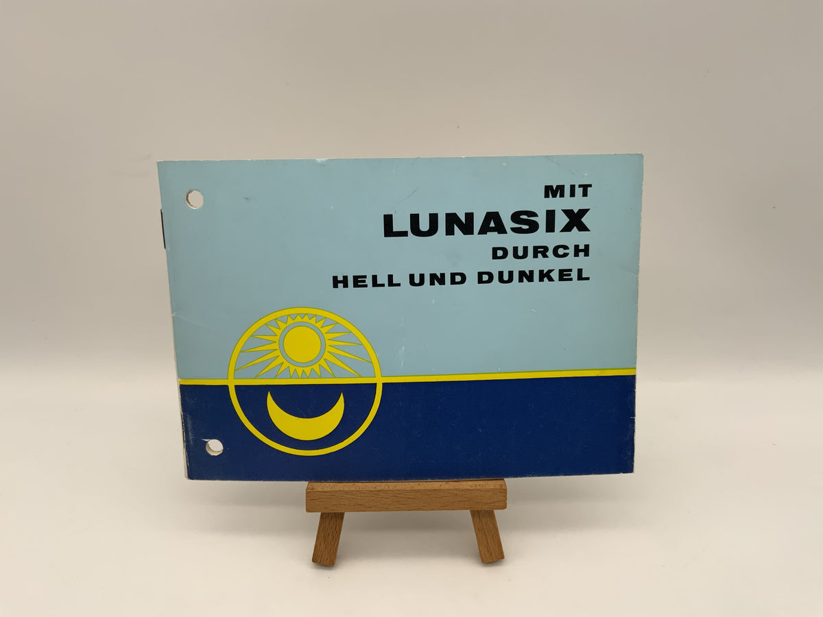 Gossen Lunasix through light and dark user manual German