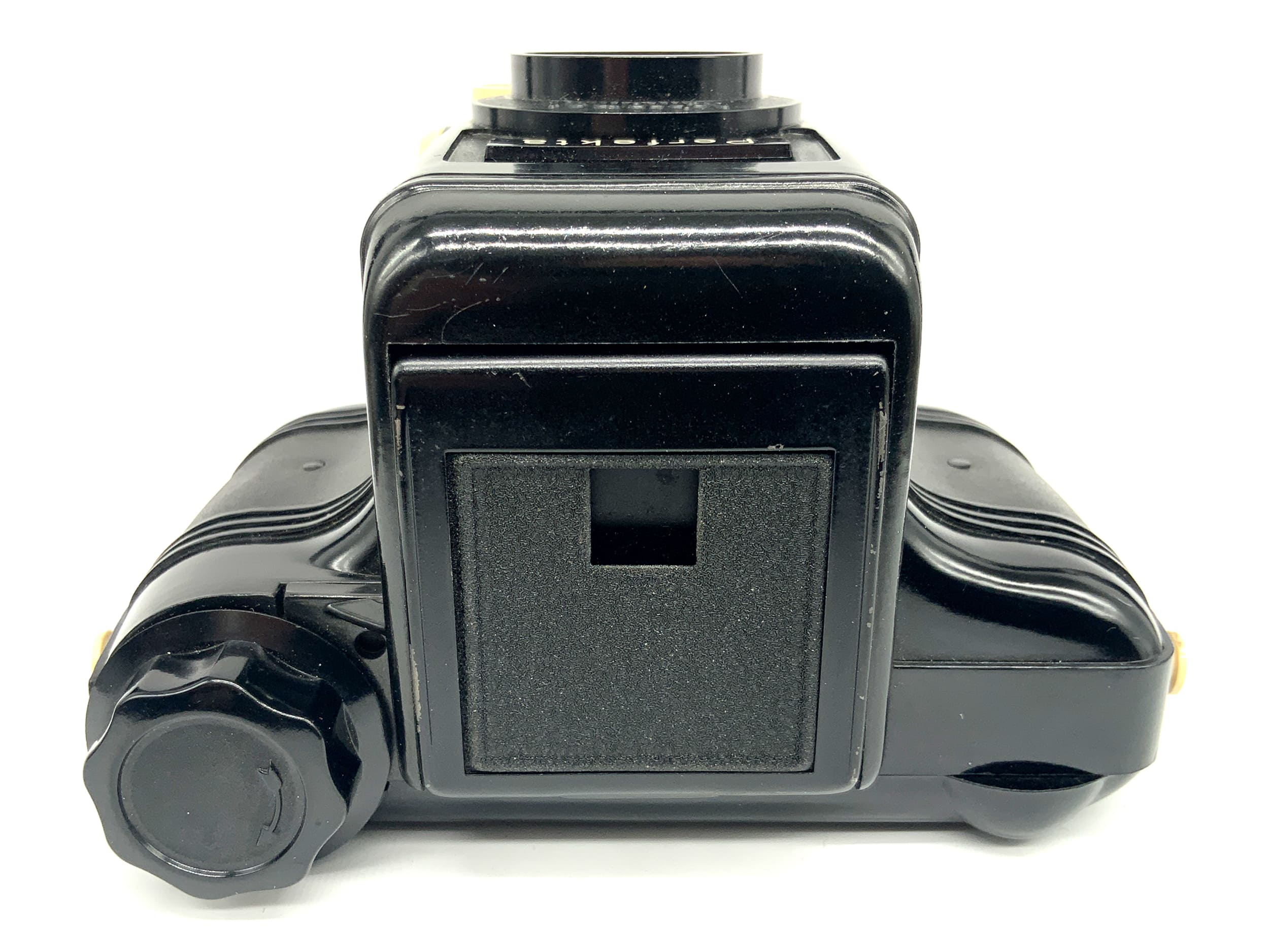 Veb Perfekta Sucherkamera mit Achromat 80mm 1:7.7 Rheinmetall Analogkamera