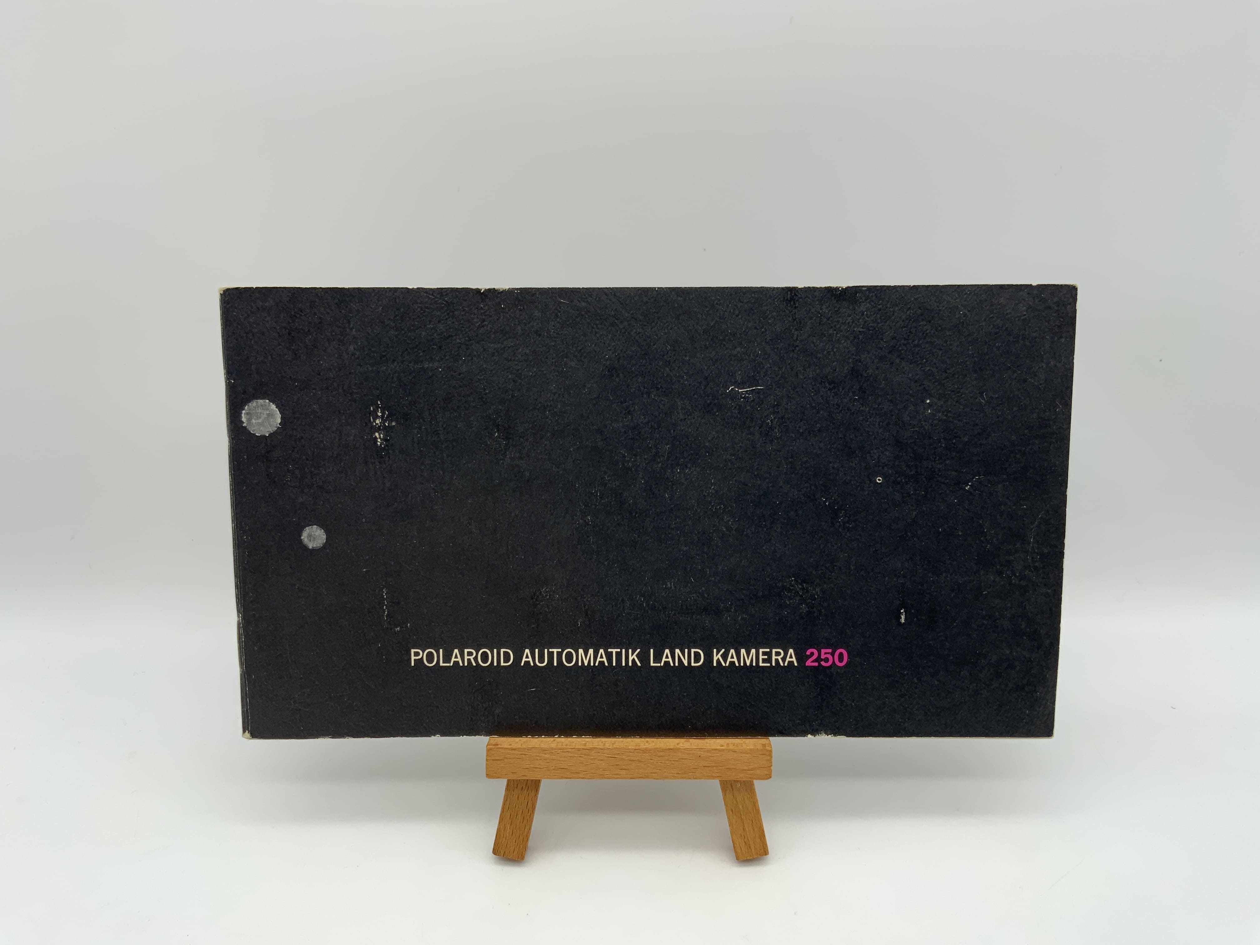 Polaroid Automatic Land Camera 250 User Manual German