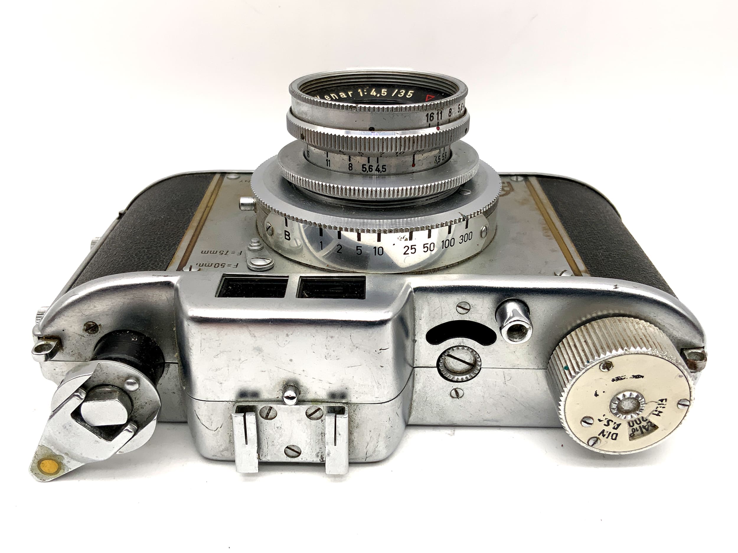 AkA Rette viewfinder camera with Schneider Kreuznach Xenar 1:4.5/35 analog camera