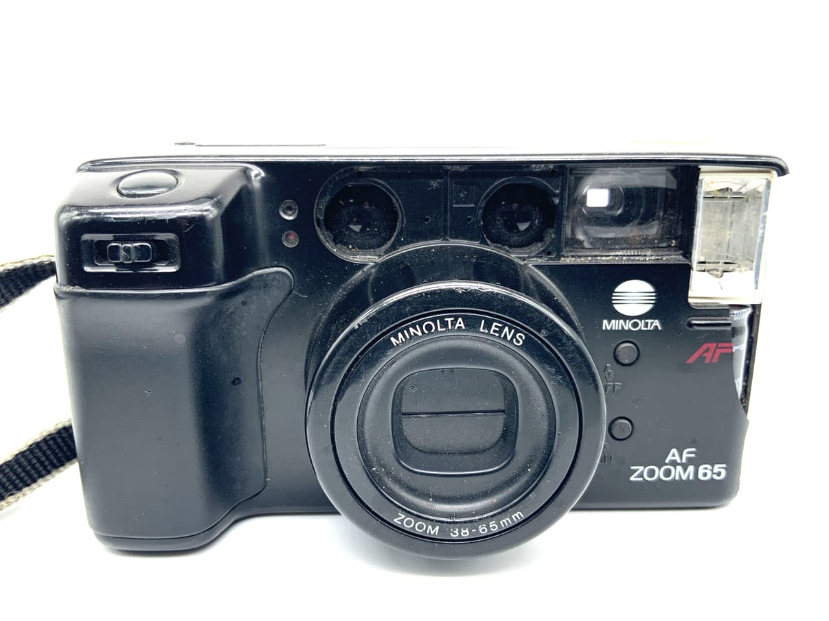 Minolta AF Zoom 65 Point&amp;Shoot with Minolta Zoom Lens 38-65mm analog camera