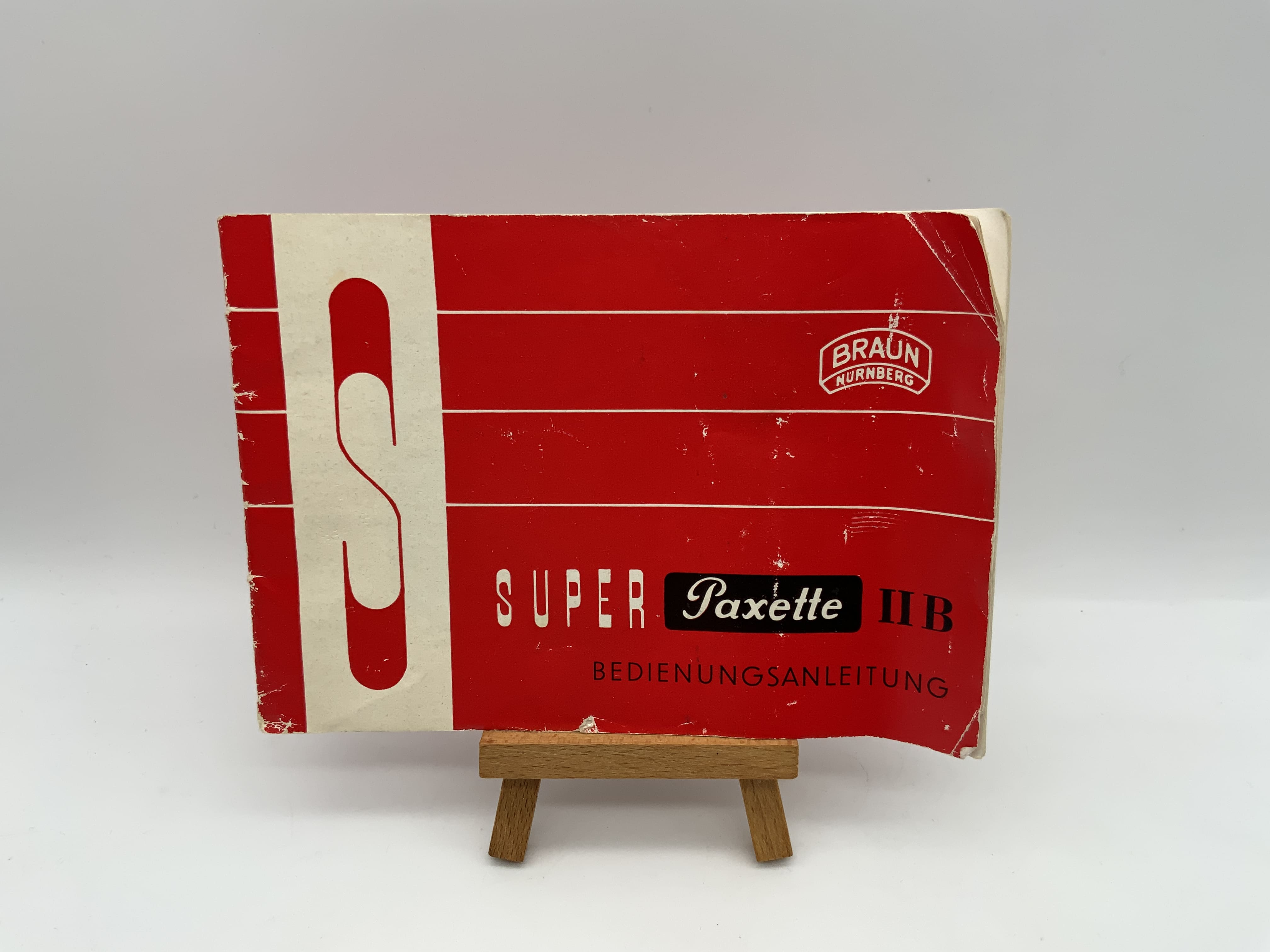 Braun Super Paxette II B User Manual (German)