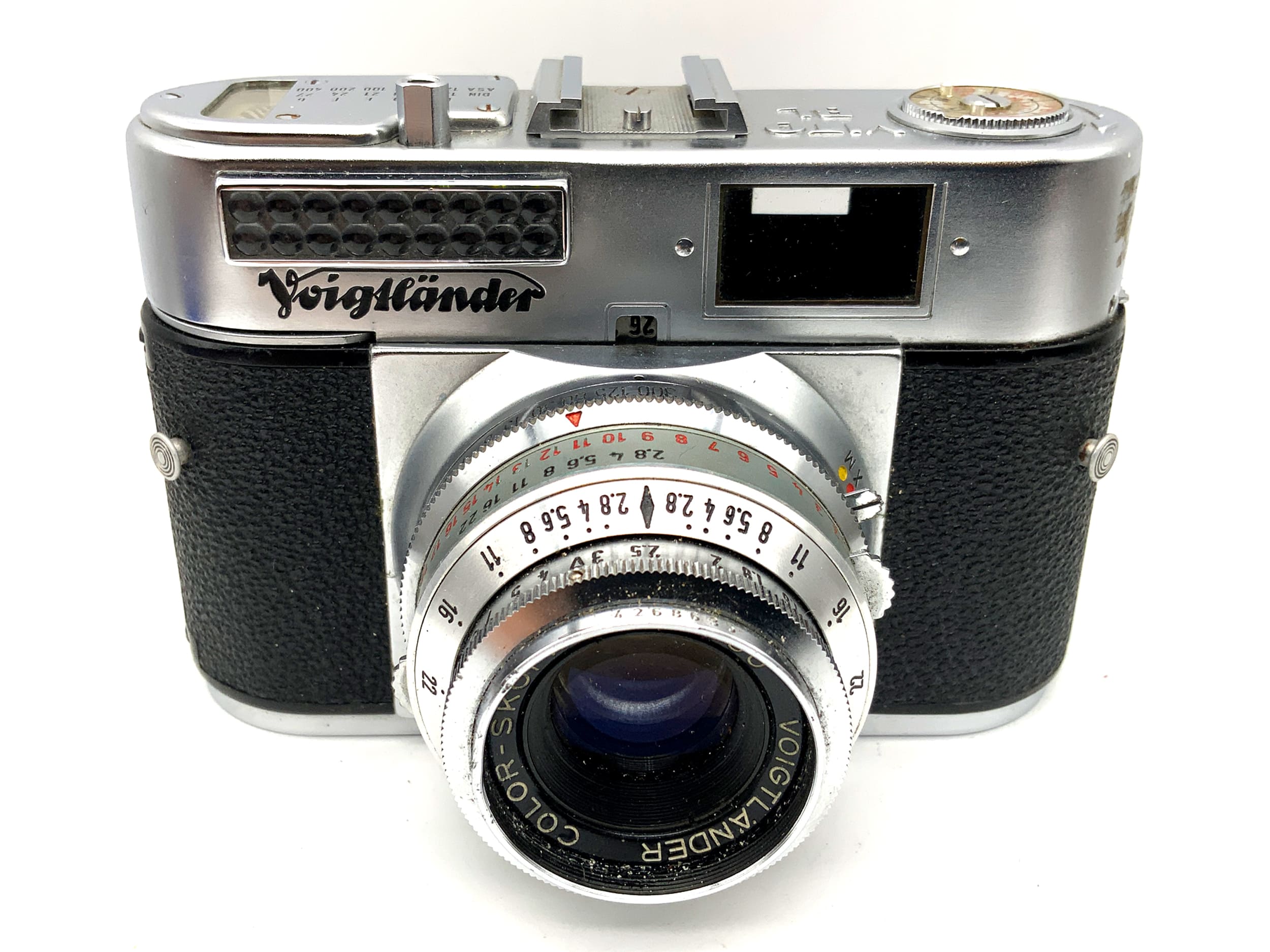 Voigtländer Vito BL viewfinder camera Color-Skopar 1:2.8/50 Prontor-SVS !Light meter defective!