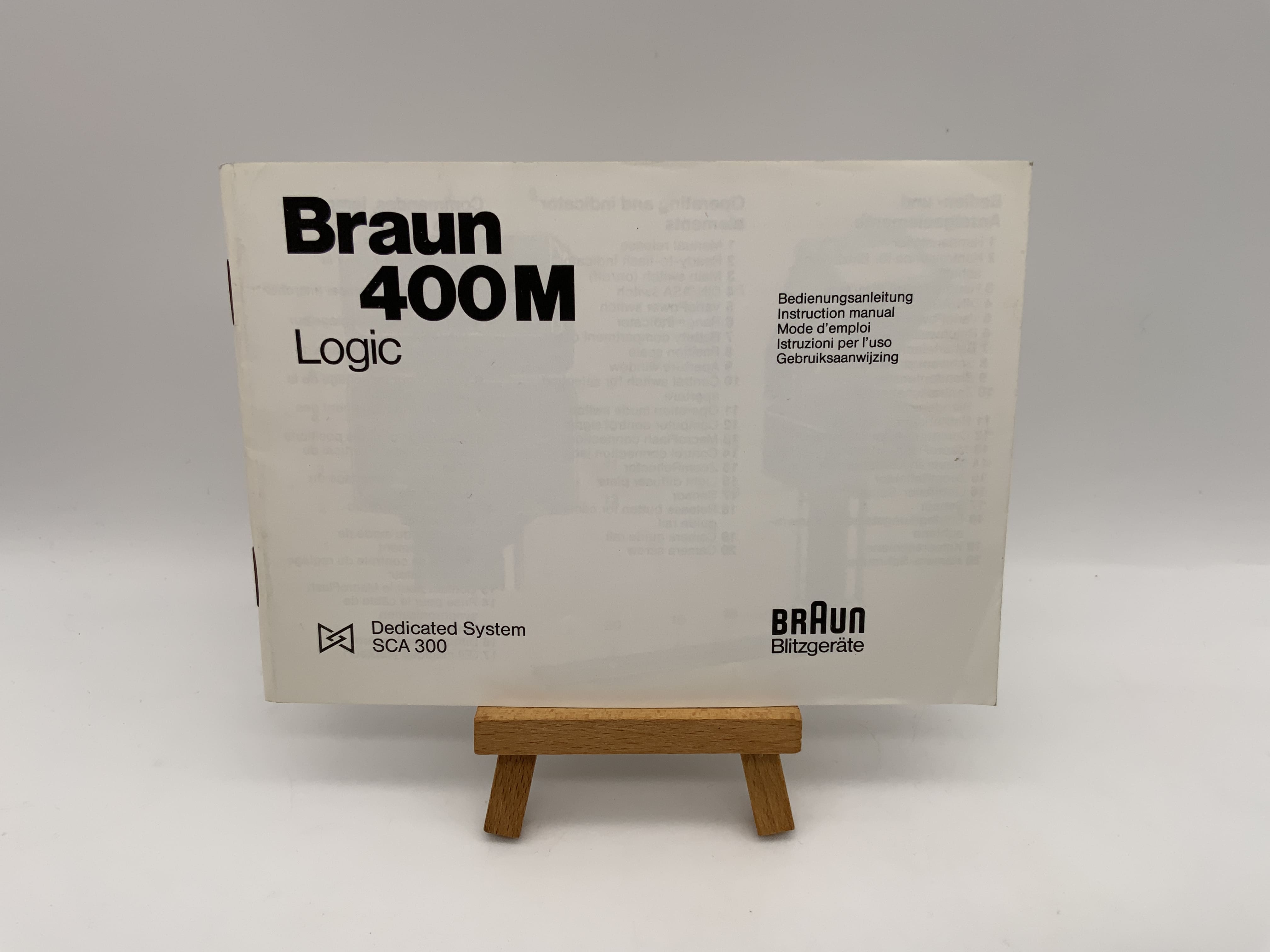 Braun 400 M Instructions for Use User Manual German