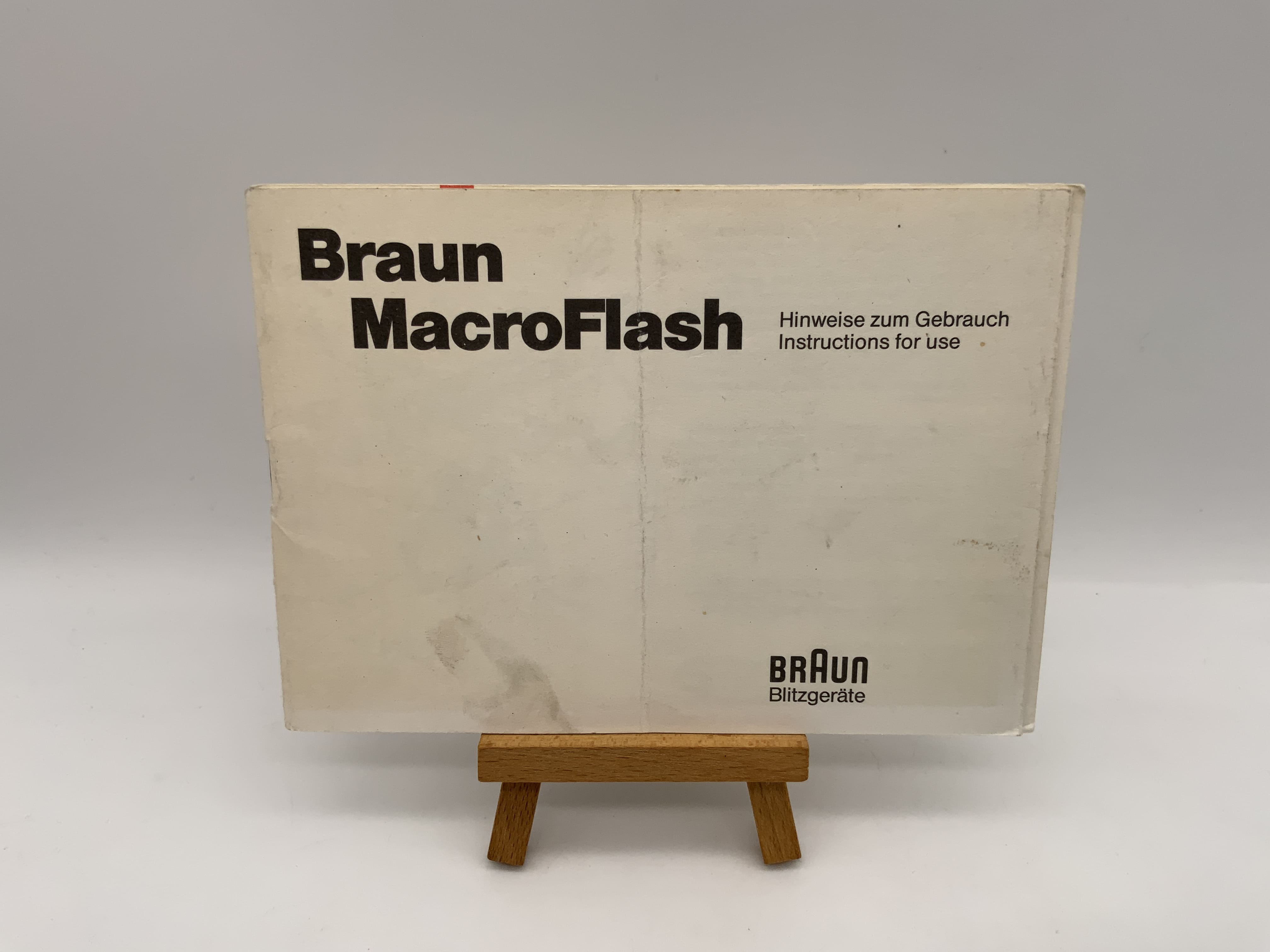 Braun Macro Flash User Manual (German)