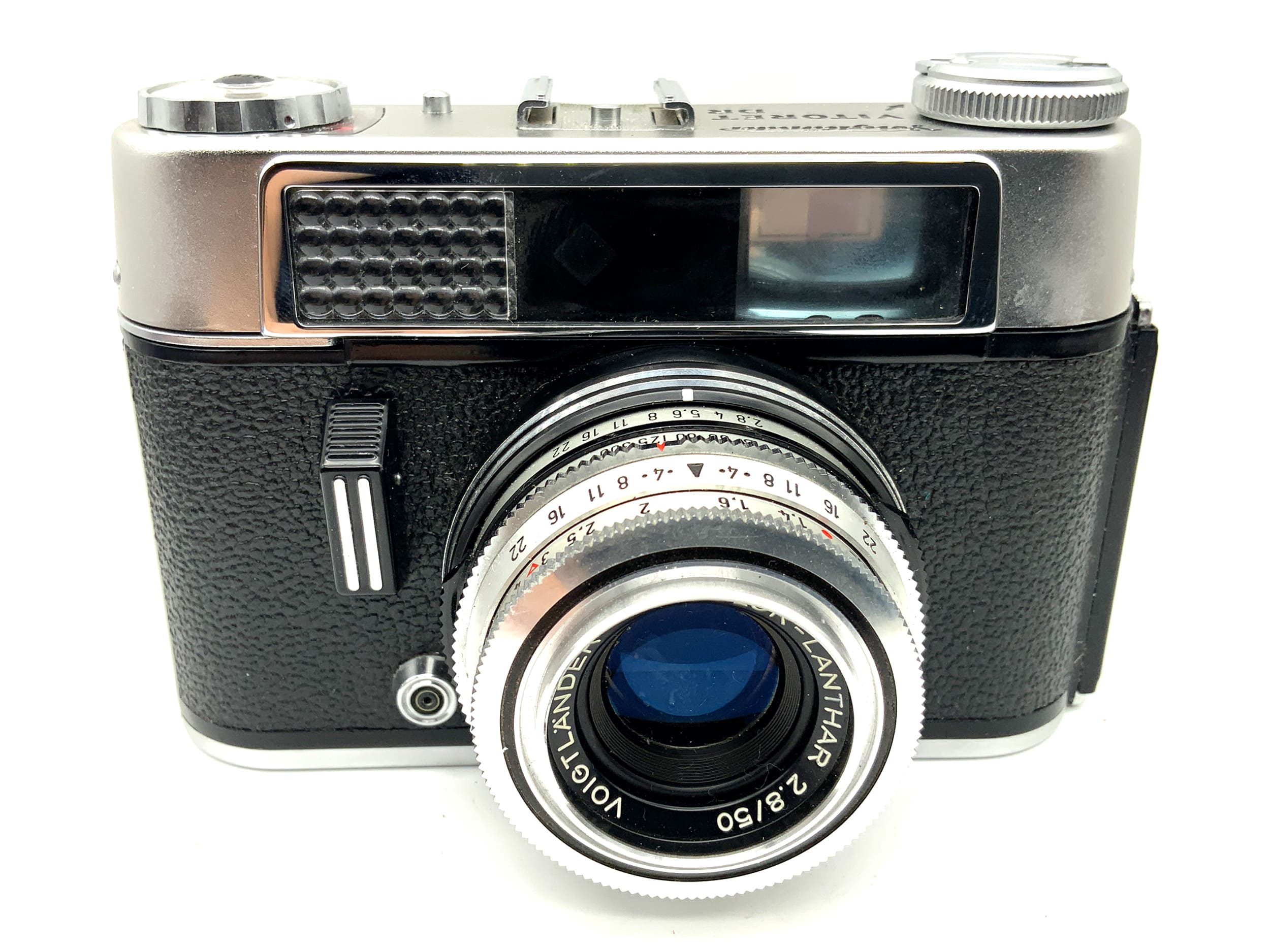 Voigtländer Vitoret DR with Color-Lanthar 2.8/50 Prontor 300 !Light indicator defective!