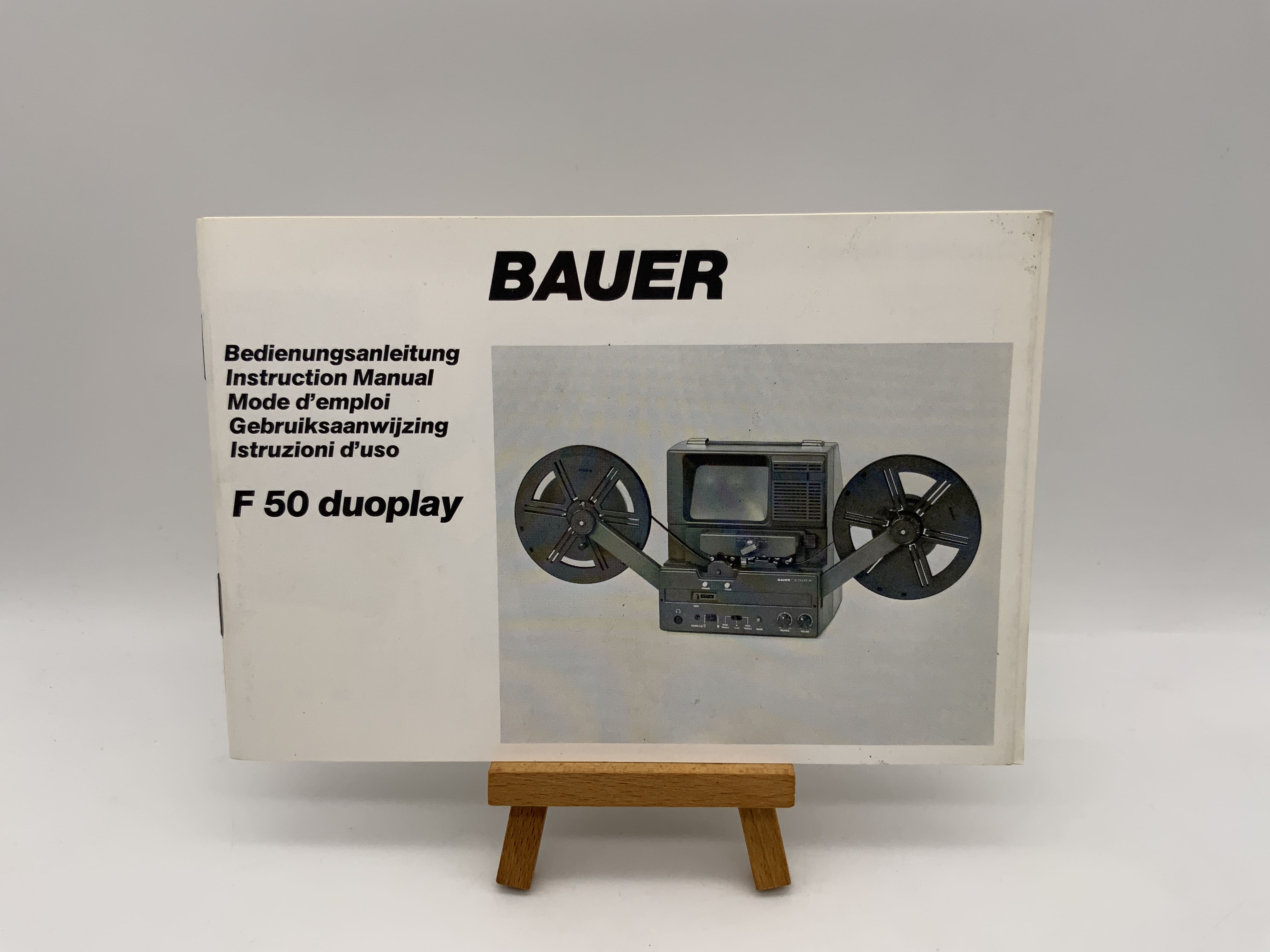 Bauer F 50 duoplay User Manual Operating Instructions German