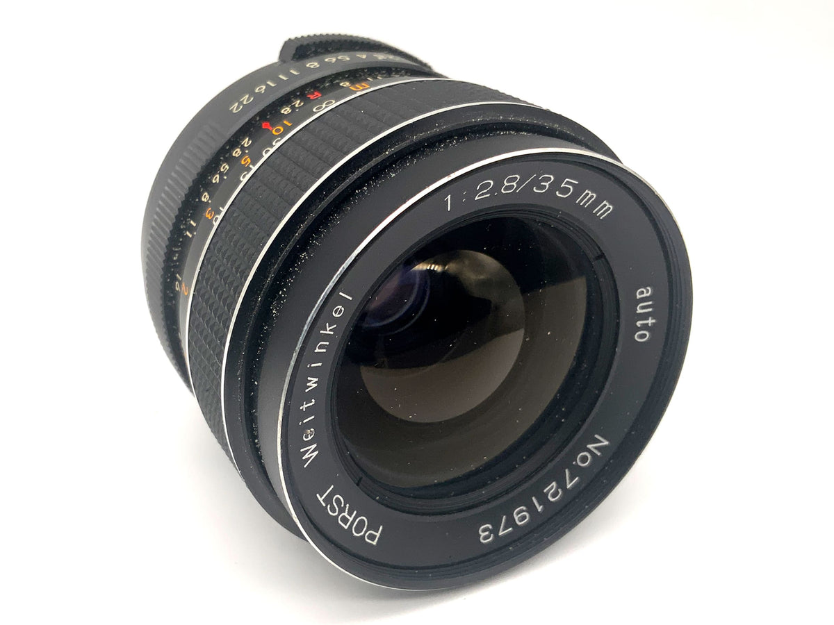 Porst Weitwinkel Auto 35mm 1:2.8 Objektiv Festbrennweite (M42)