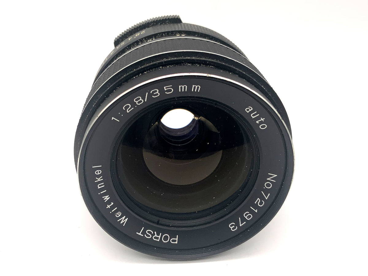 Porst Weitwinkel Auto 35mm 1:2.8 Objektiv Festbrennweite (M42)