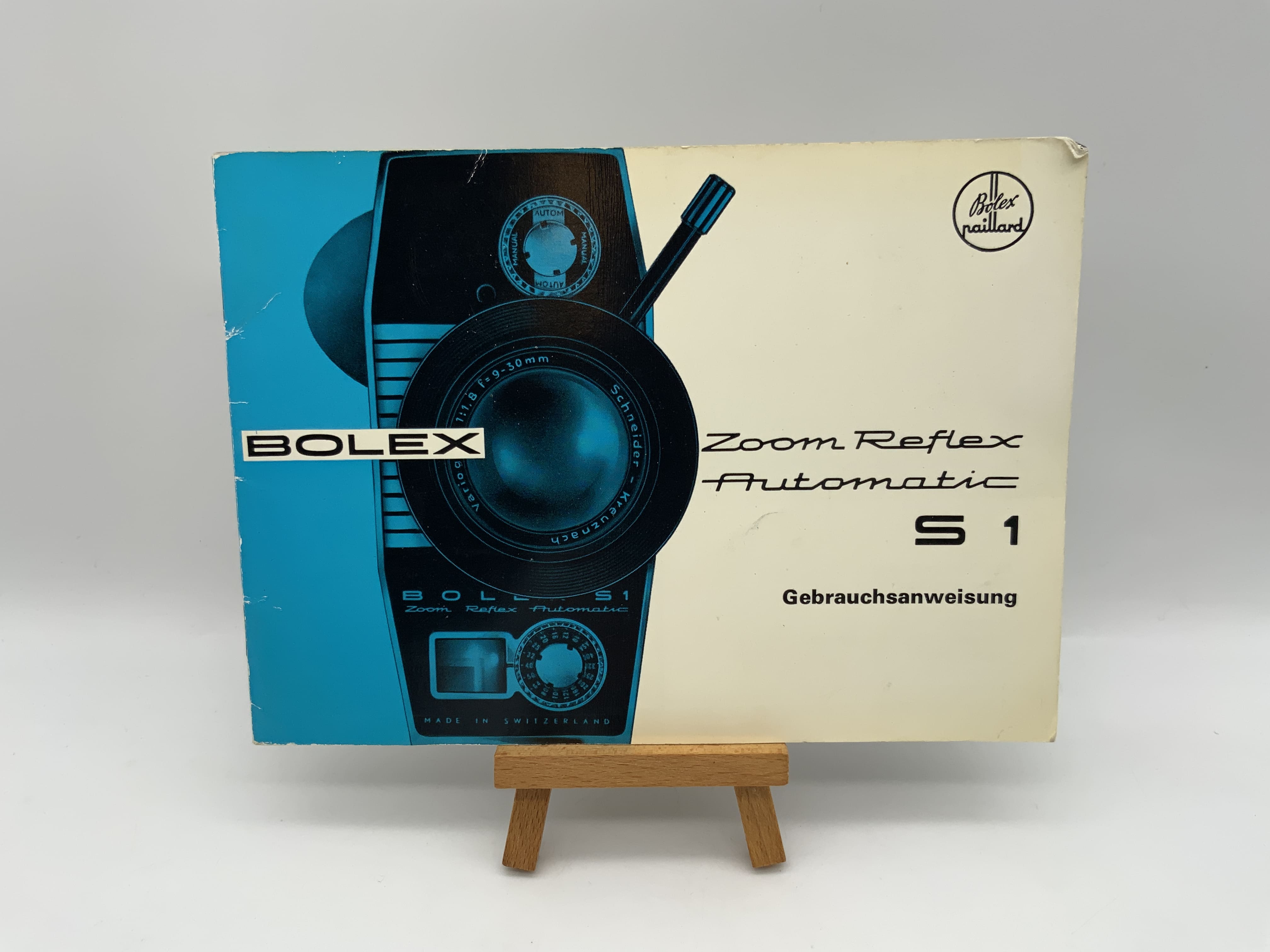 Bolex Zoom Reflex Automatic S1 User Manual (German)