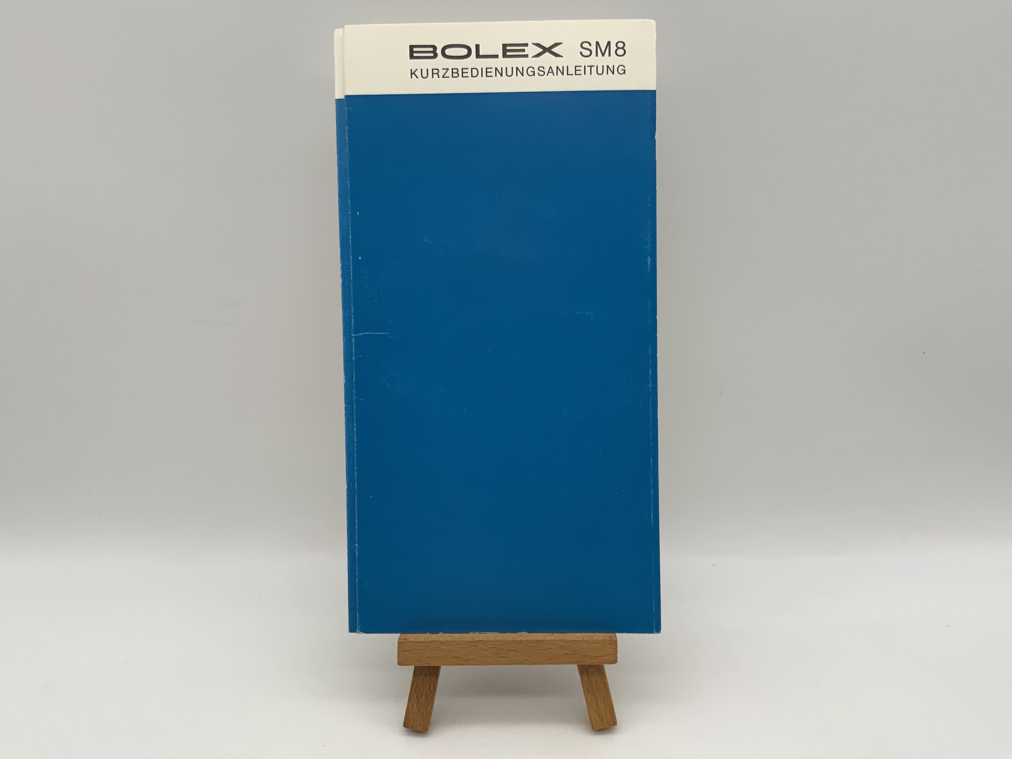 Bolex SM8 Quick Start Guide User Manual German