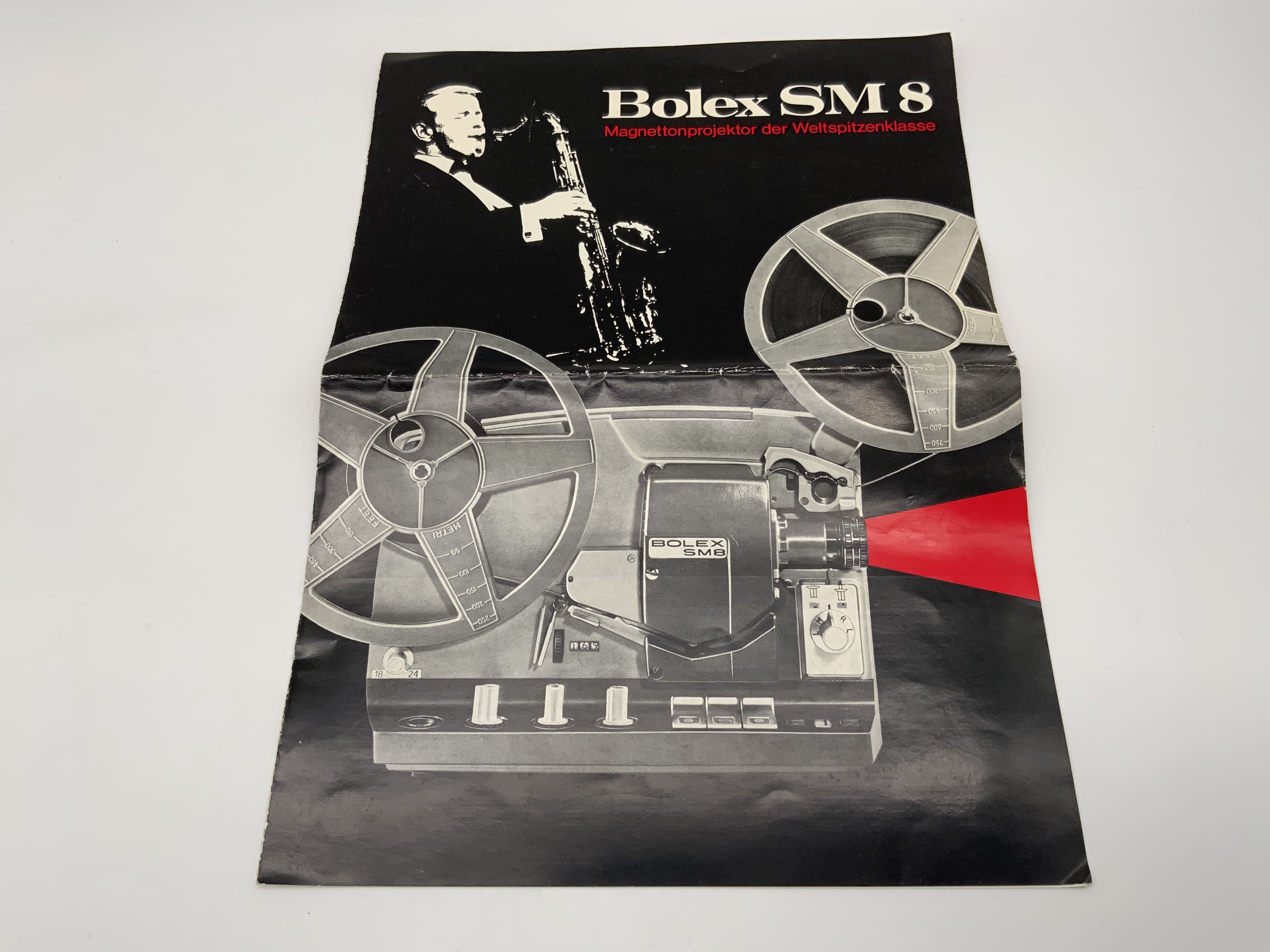Bolex SM8 brochure (German)