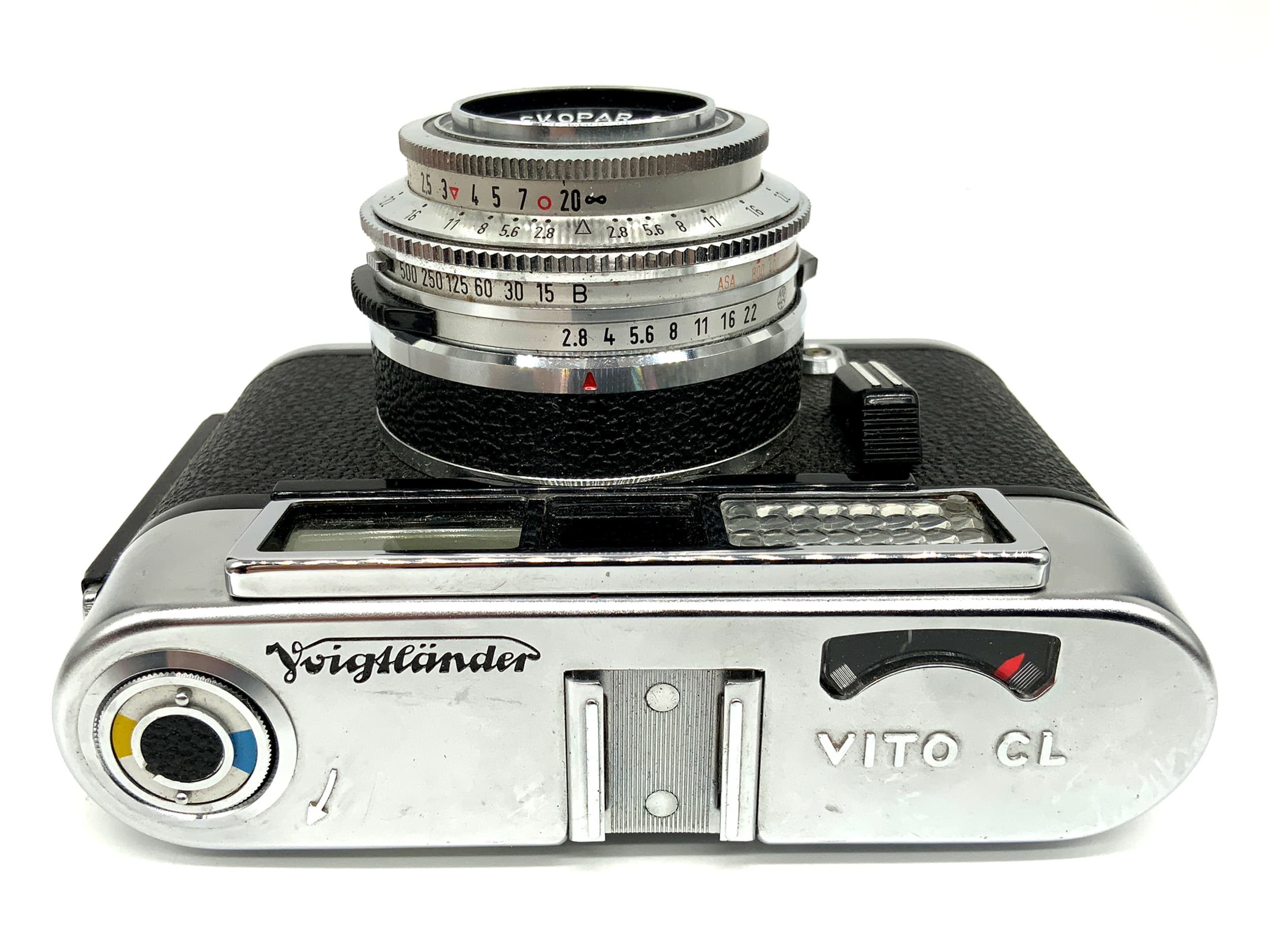 Voigtländer Vito CL Sucherkamera mit Color-Skopar 50mm 1:2,8 Pronto-LK