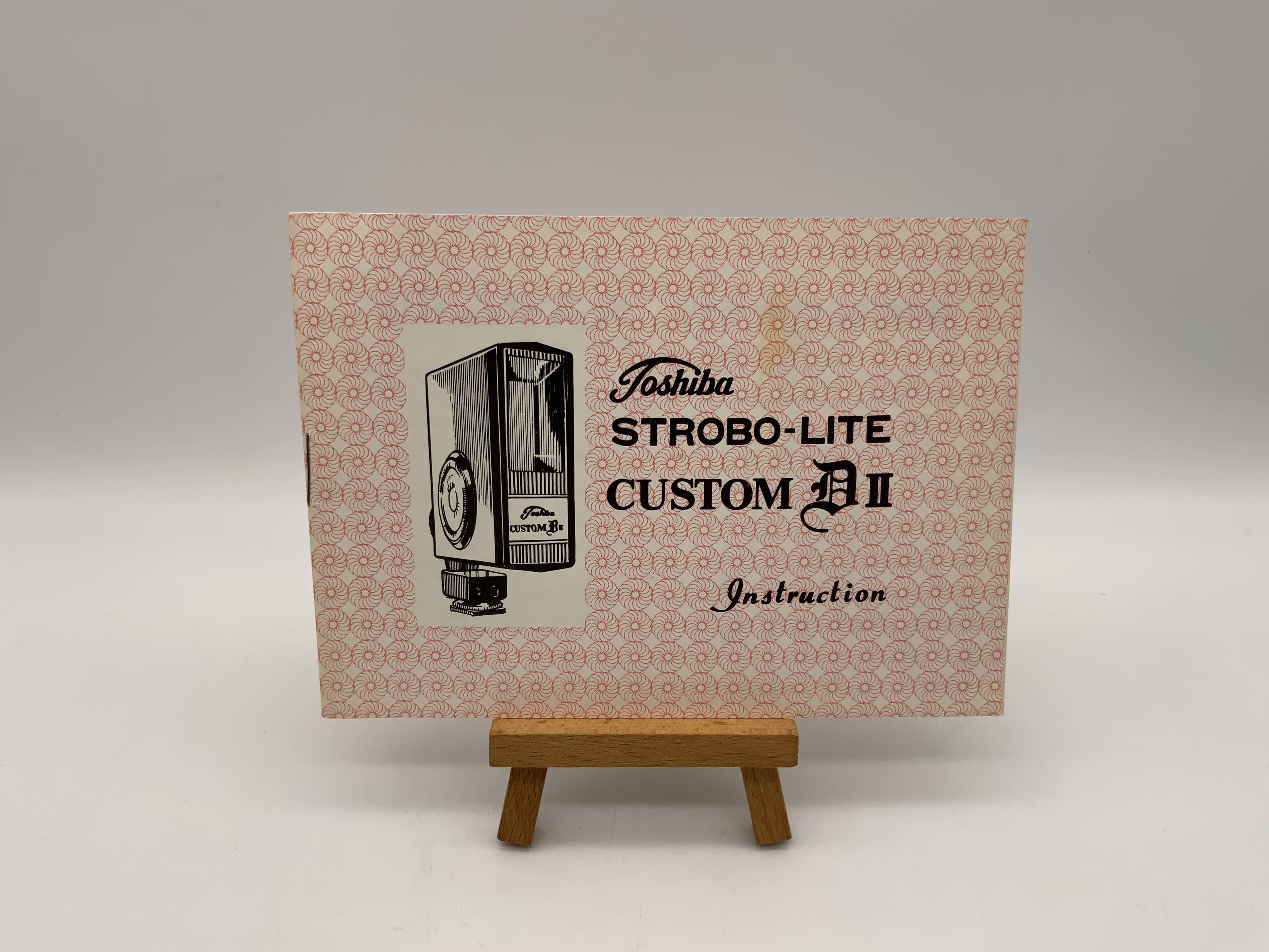 Toshiba Strobo Lite Instruction Manual (English)