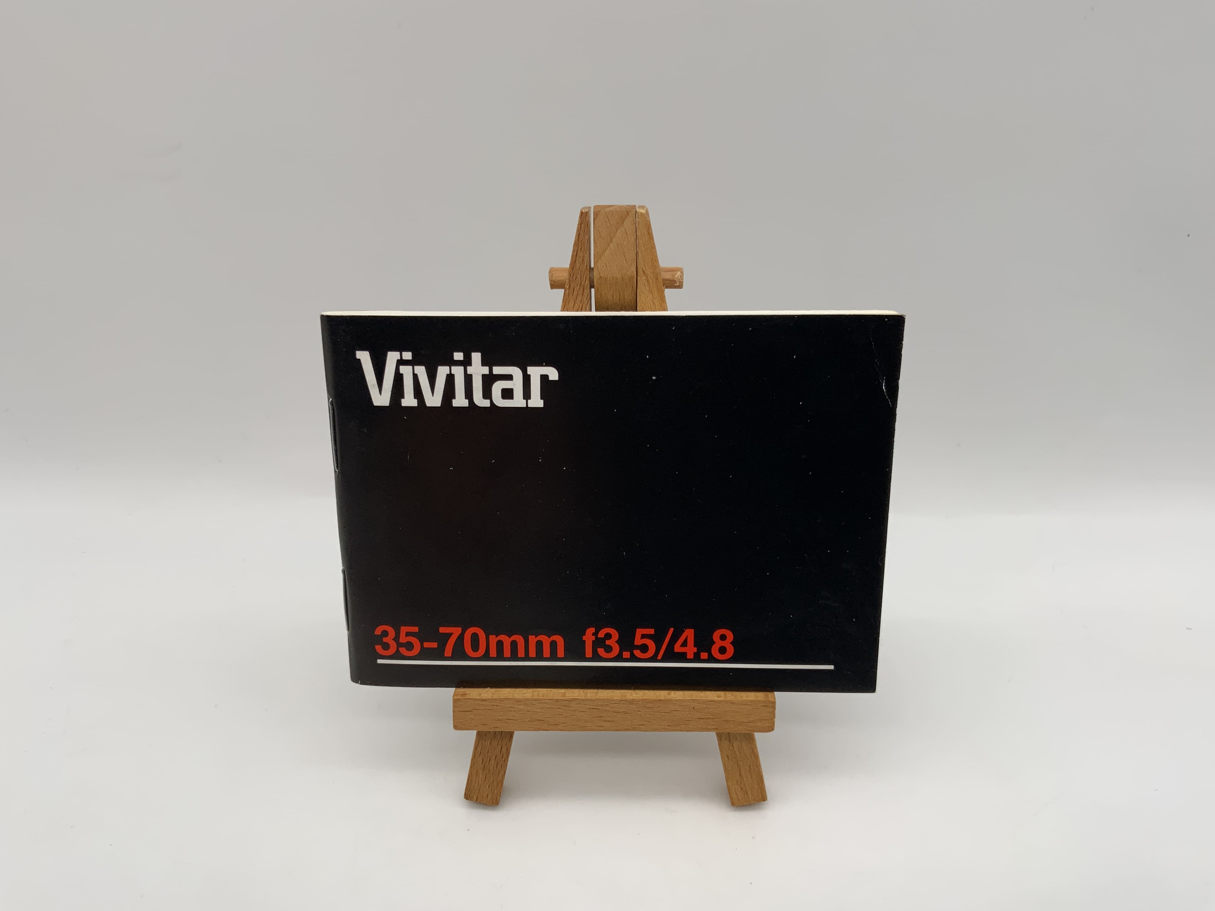 Vivitar 35-70mm f3.5/4.8 User Manual (German)