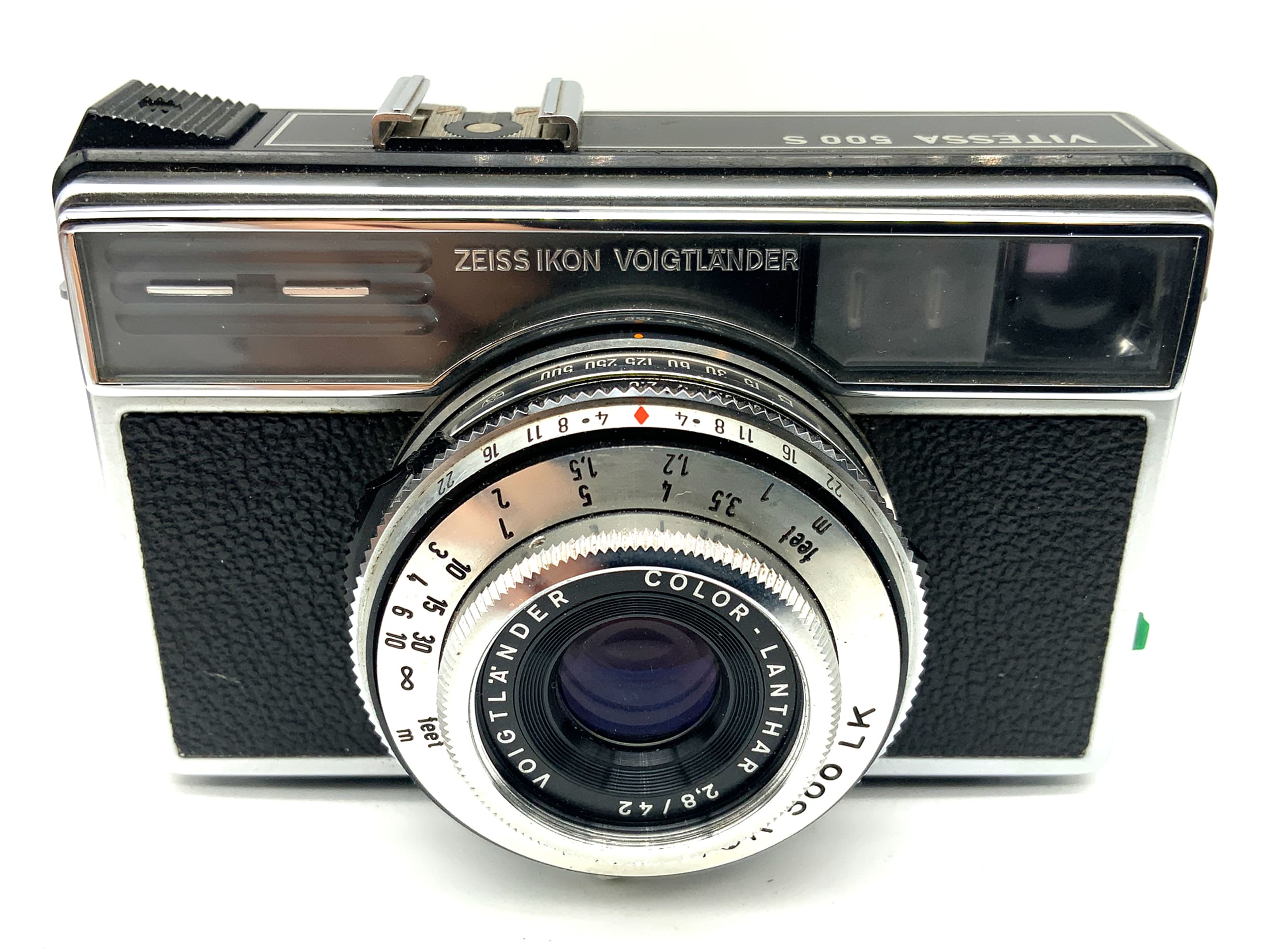 Voigtländer Vitessa 500S with Color-Lanthar 2.8/42 Prontor 500 LK !Light defective!
