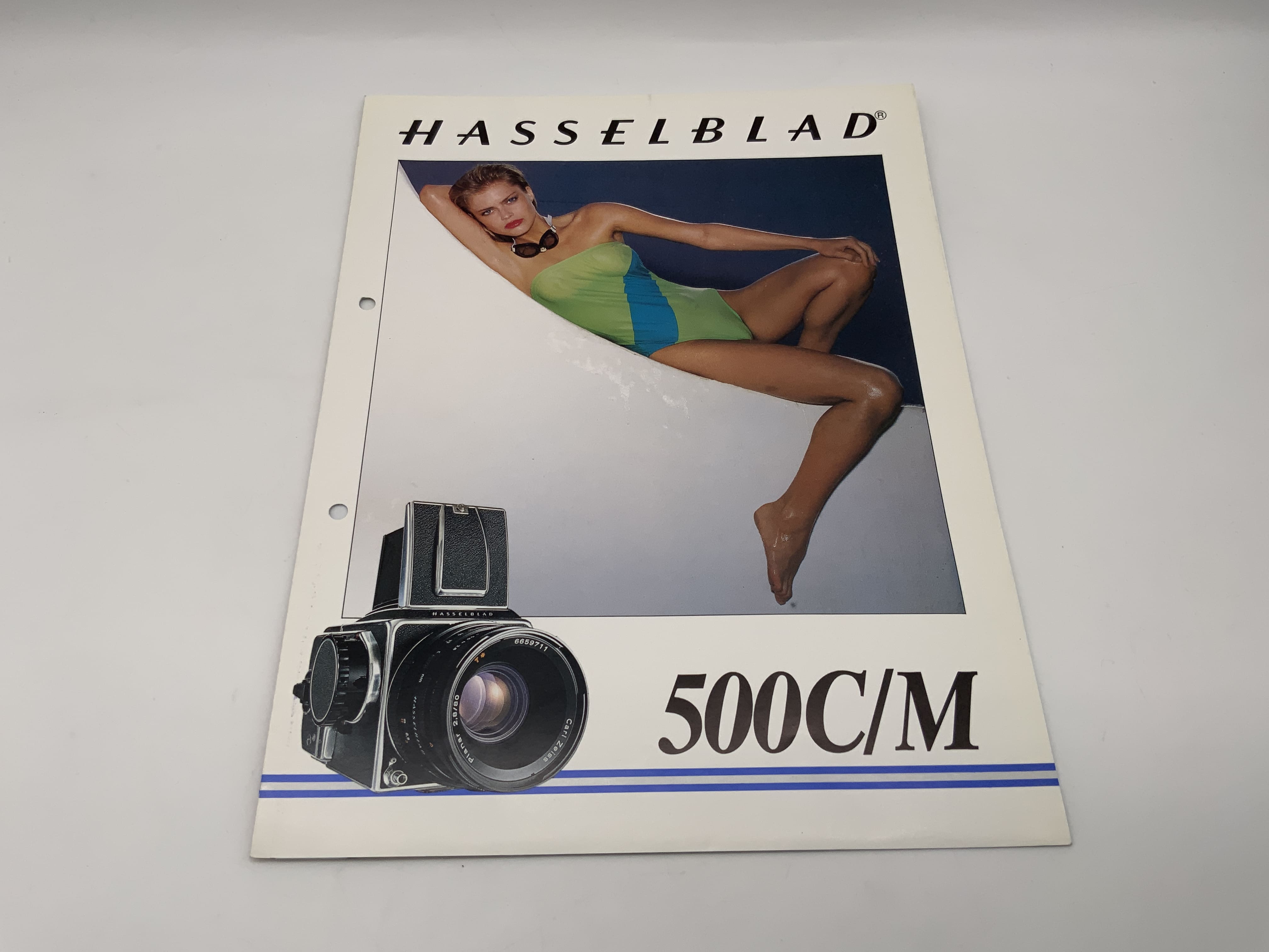 Hasselblad 500 C/M Magazine Brochure (German)