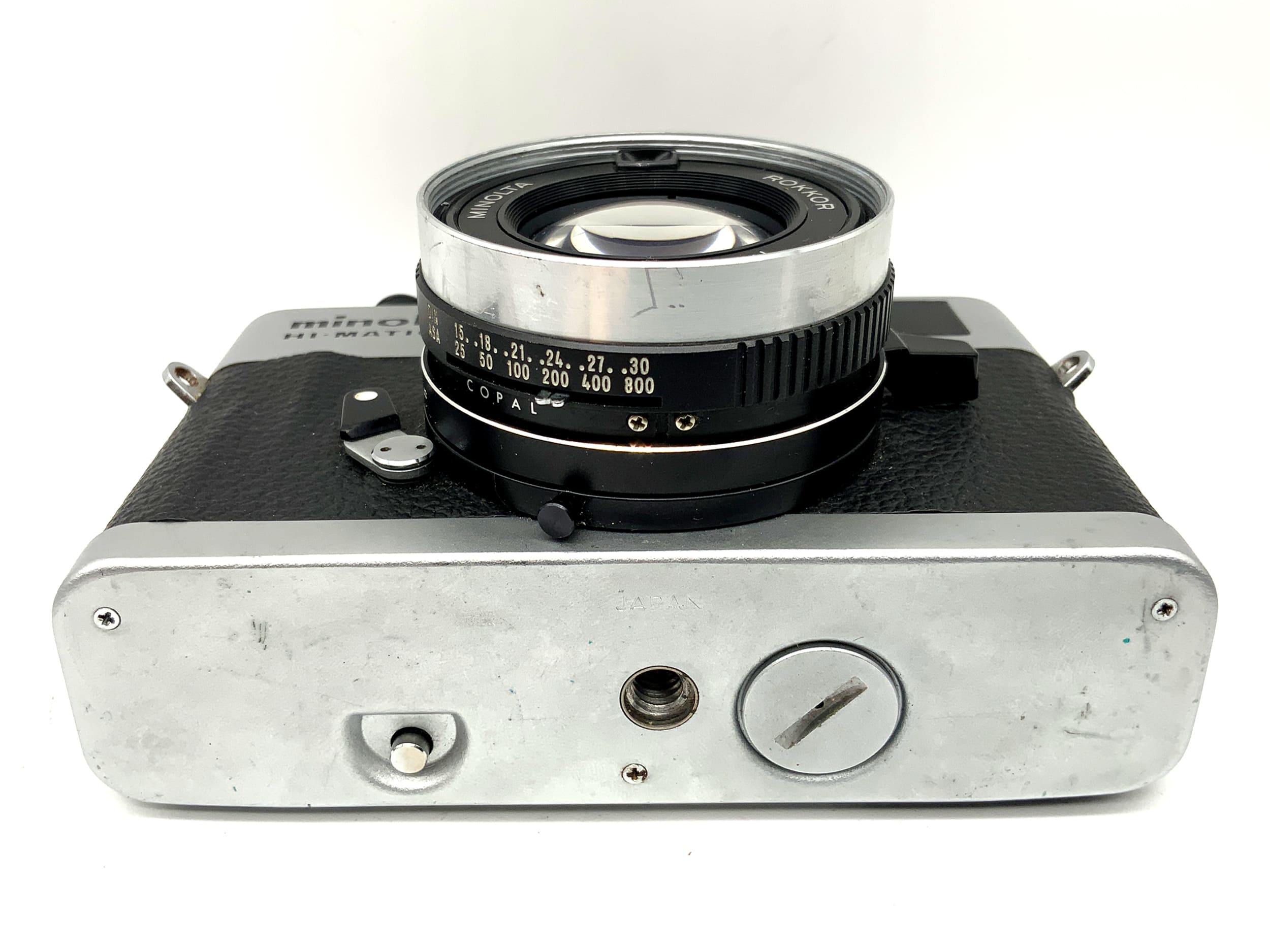 Minolta Hi-Matic 7S II viewfinder camera with Rokkor 1:1.7/40 !Beli defective!