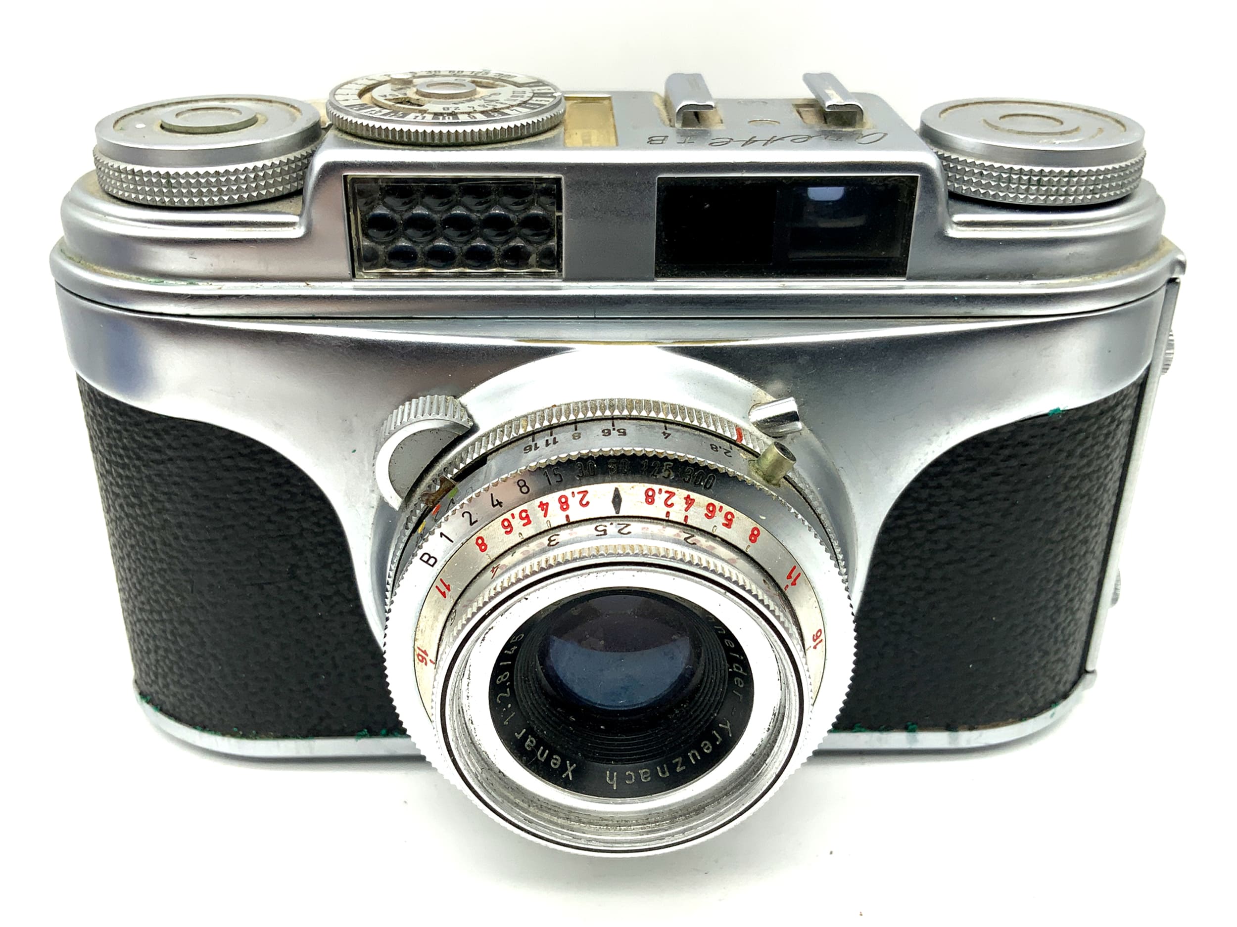 AkA Arette IB viewfinder camera with Xenar 1:2.8/45 Prontor-SVS lens! Light meter defective!