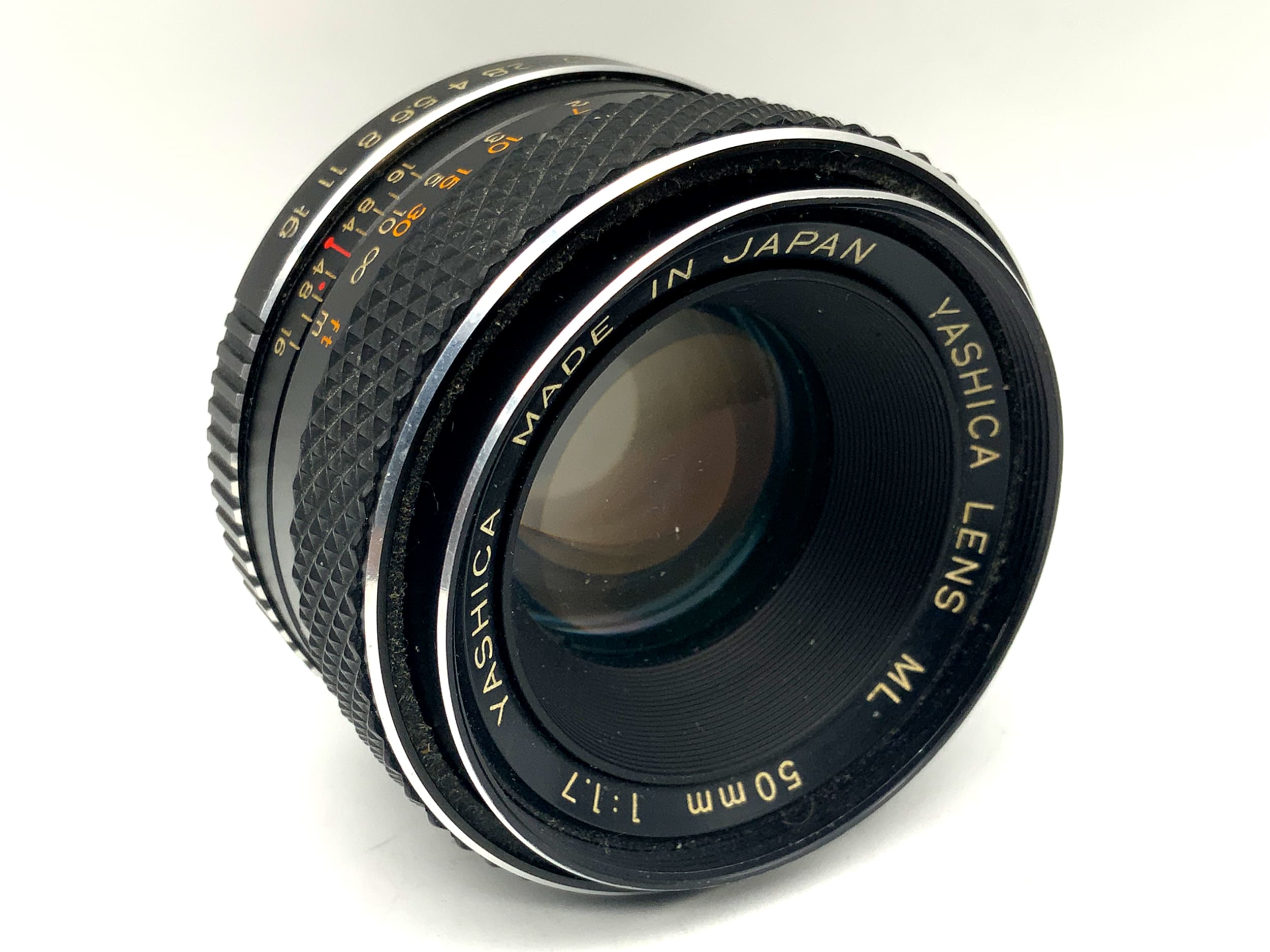Yashica 50mm 1:1.7 ML prime lens (Yashica/Contax)