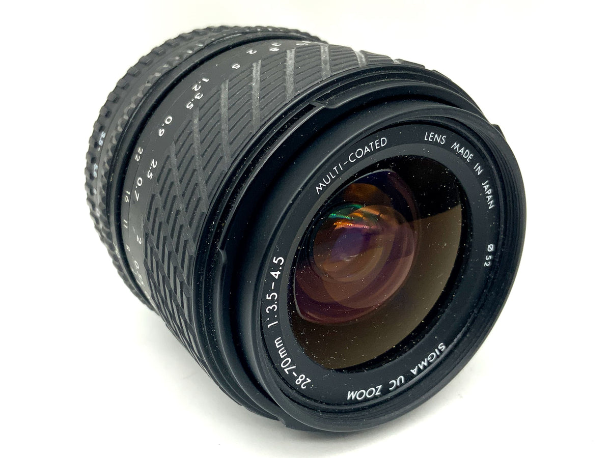 Sigma 28-70mm 1:3.5-4.5 Lens UC Zoom Multi Coated (Yashica/Contax)