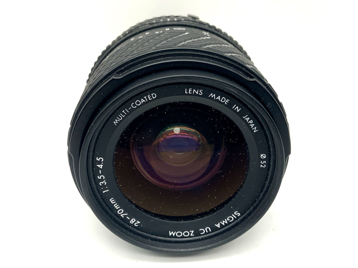 Sigma 28-70mm 1:3.5-4.5 Lens UC Zoom Multi Coated (Yashica/Contax)