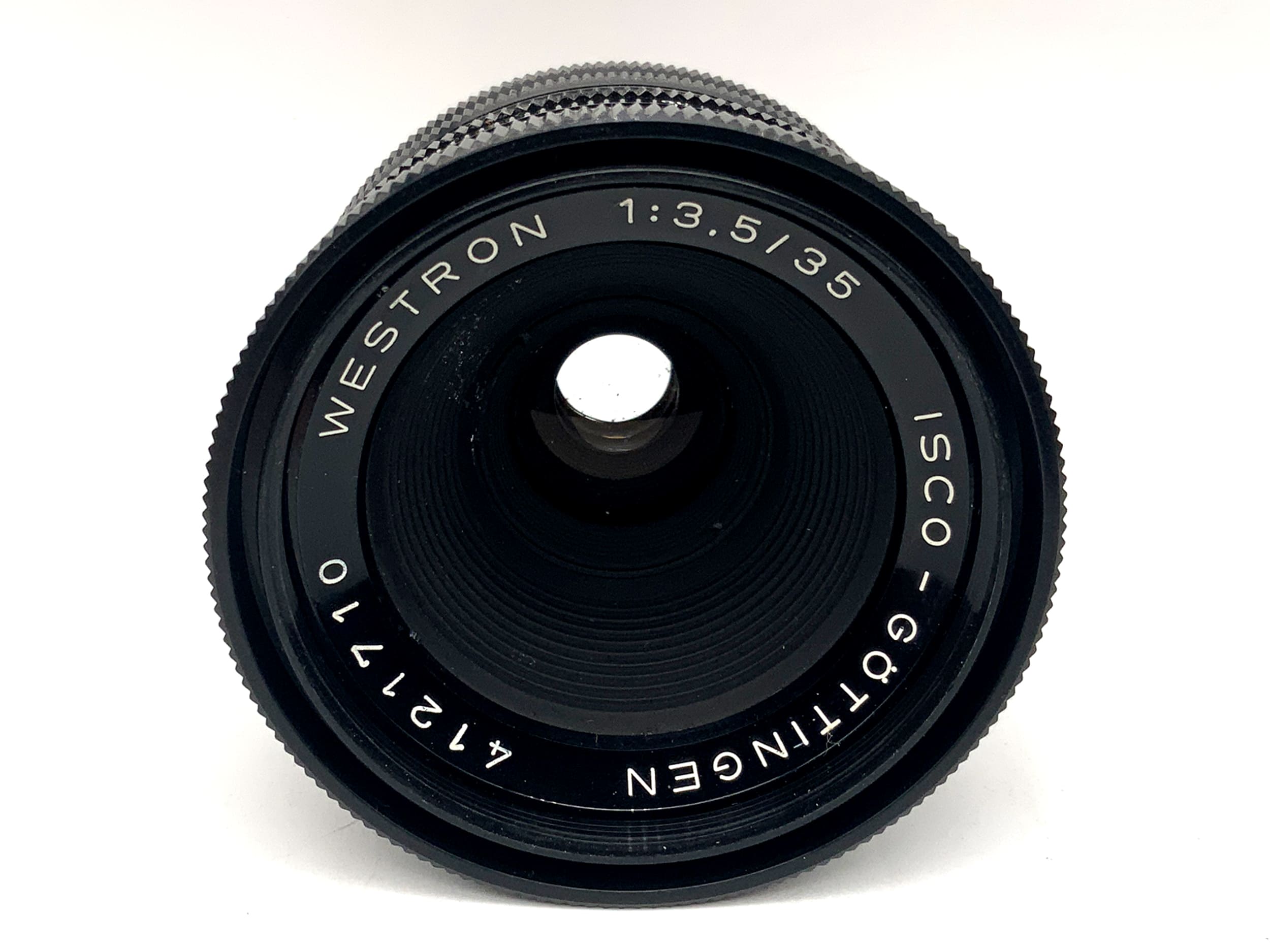Isco-Göttingen 35mm 1:3.5 lens Westron prime lens (Exa)