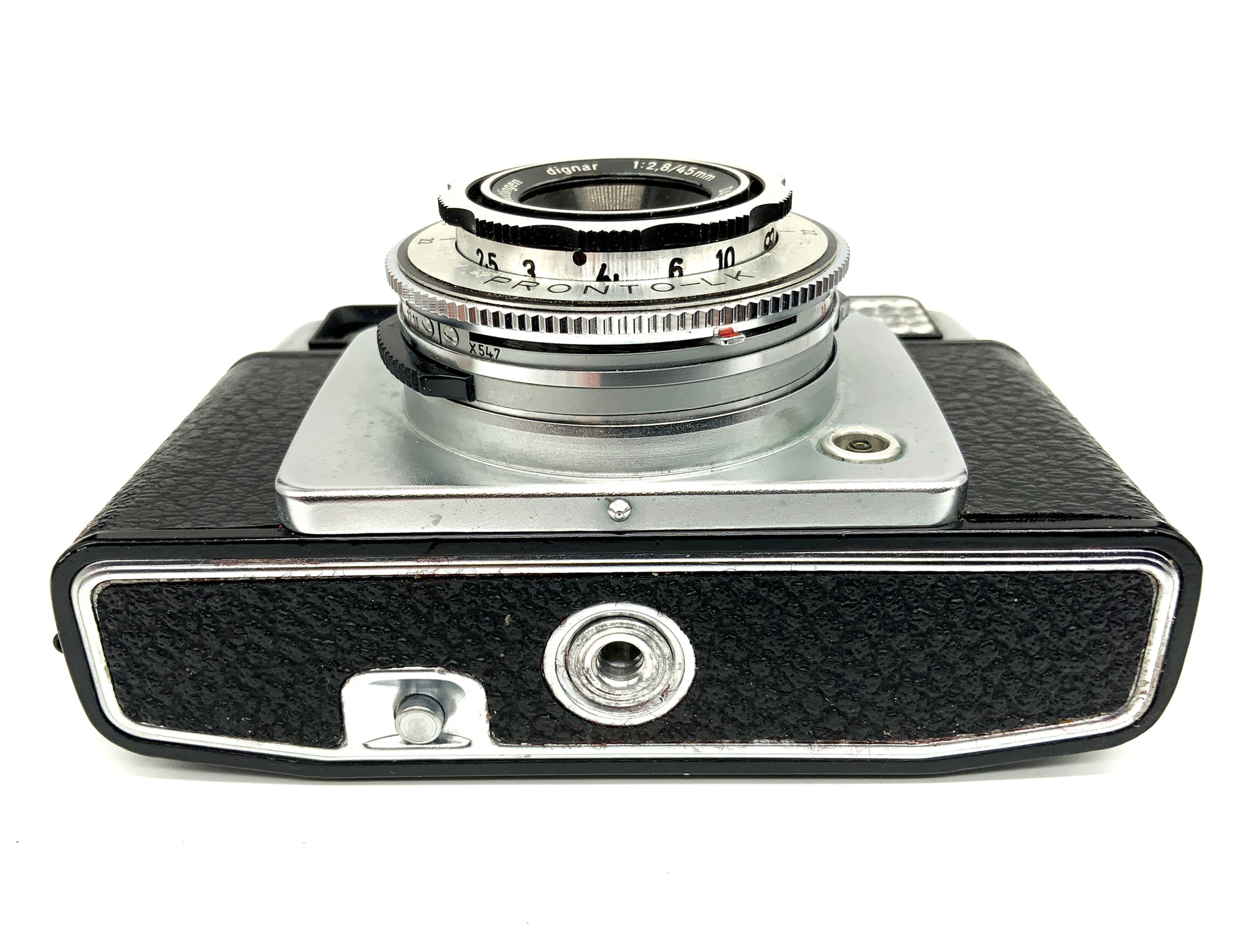 Dacora Super Dignette Sucherkamera mit dignar 1:2.8/45mm Pronto-LK Analogkamera