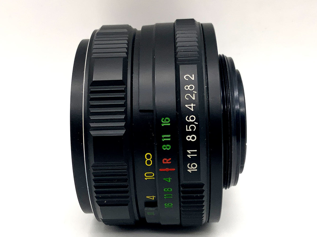 Zenit 58mm 1:2 lens Helios-44M-6 M52x0.75 prime lens (M42)