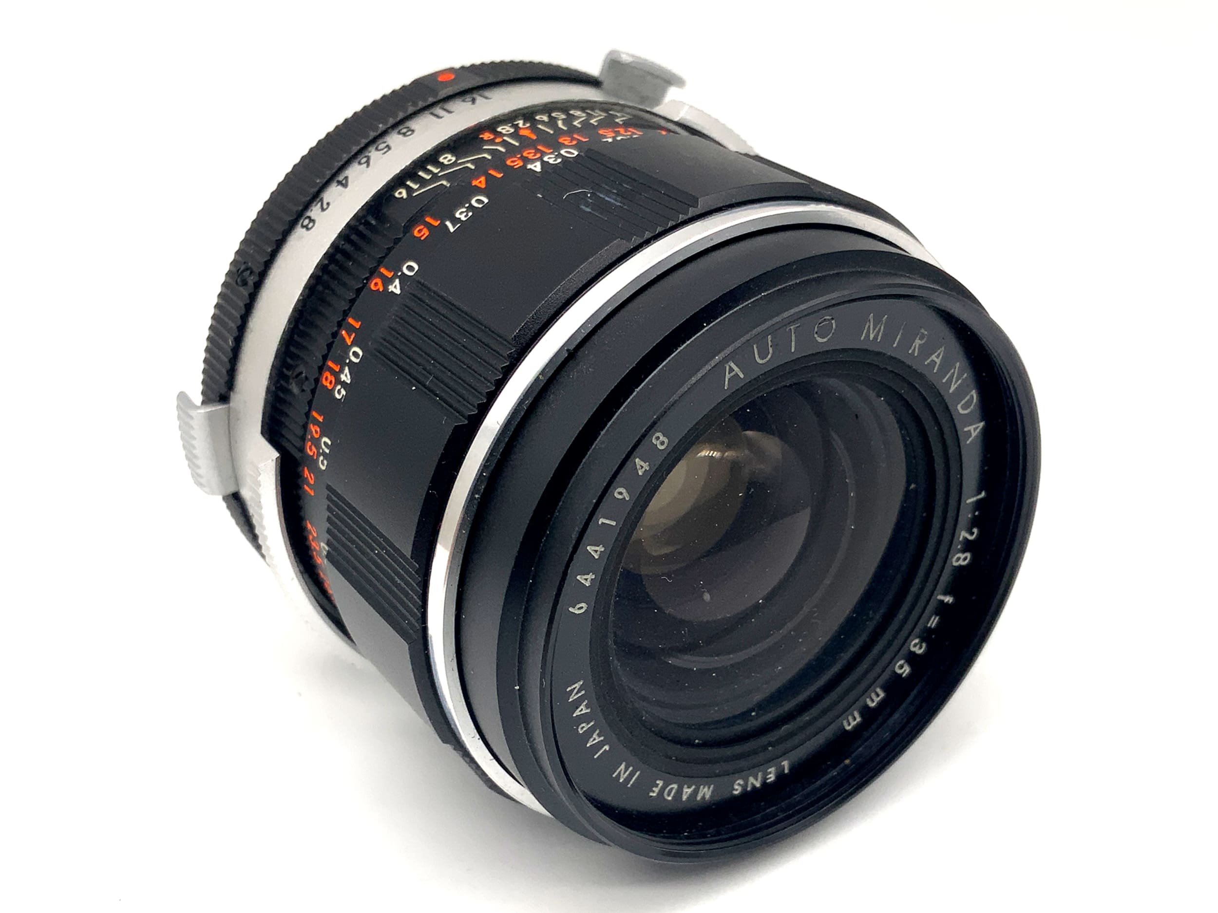 Miranda 35mm 1:2.8 Lens Auto Prime Lens (Miranda Mount)