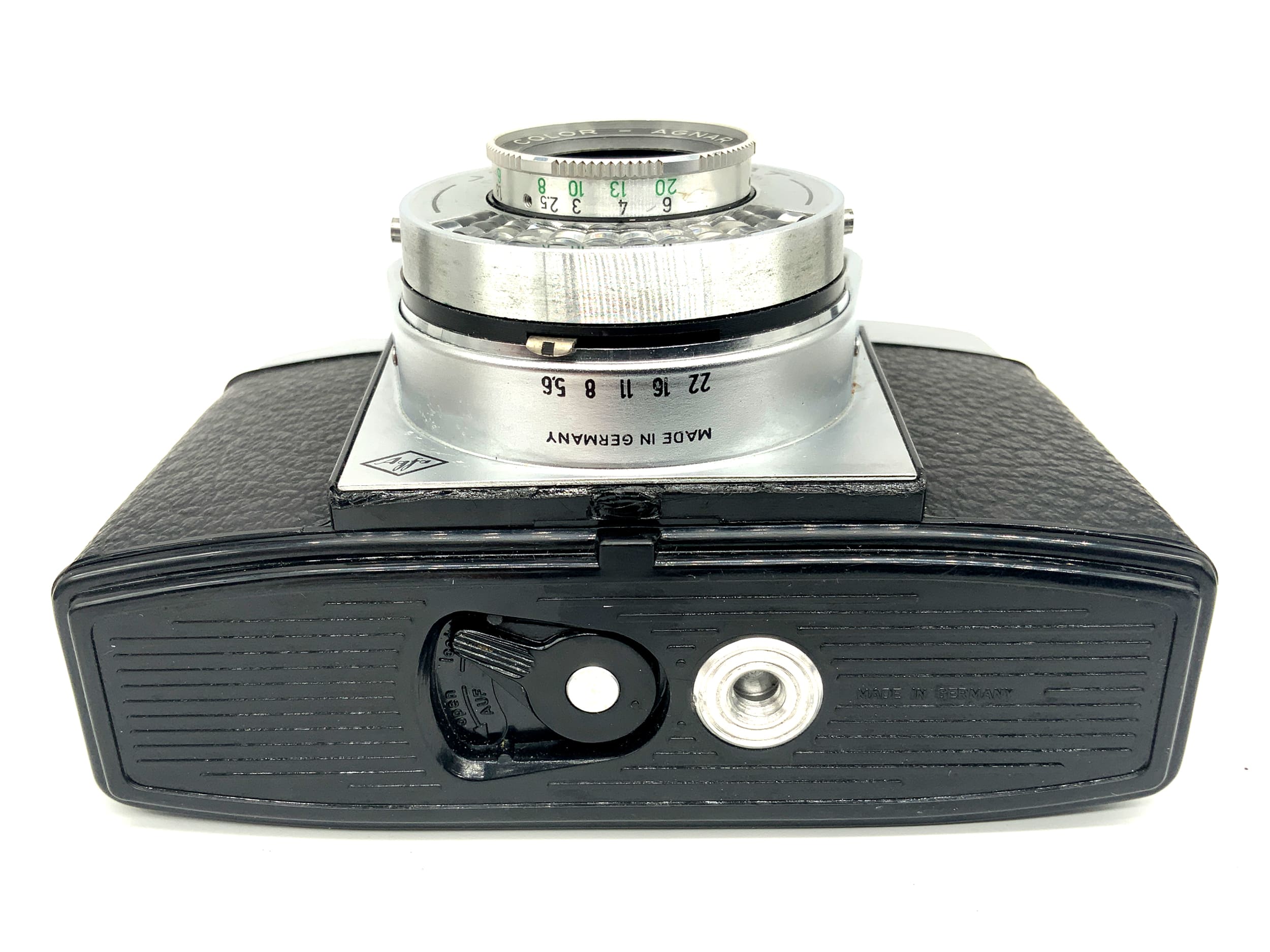 Agfa Isoly-Mat Sucherkamera mit Color-Agnar 1:5.6/55 Kompaktkamera Analogkamera