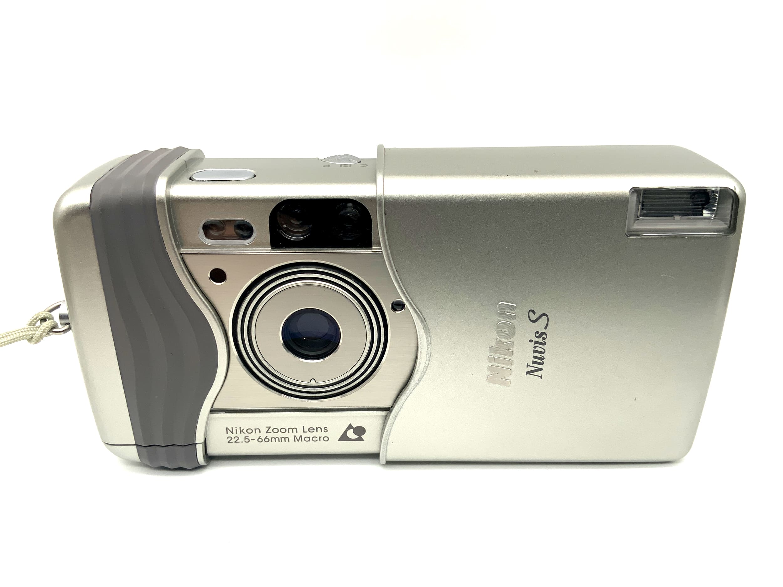 Nikon Nuvis S Point&amp;Shoot with Nikon Zoom Lens 22.5-66mm Macro analog camera
