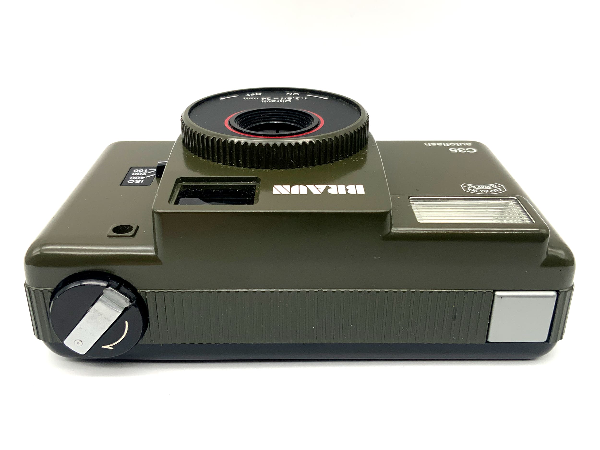 Braun C35 autoflash Point&amp;Shoot with Ultravit 1:3.8/34mm analog camera