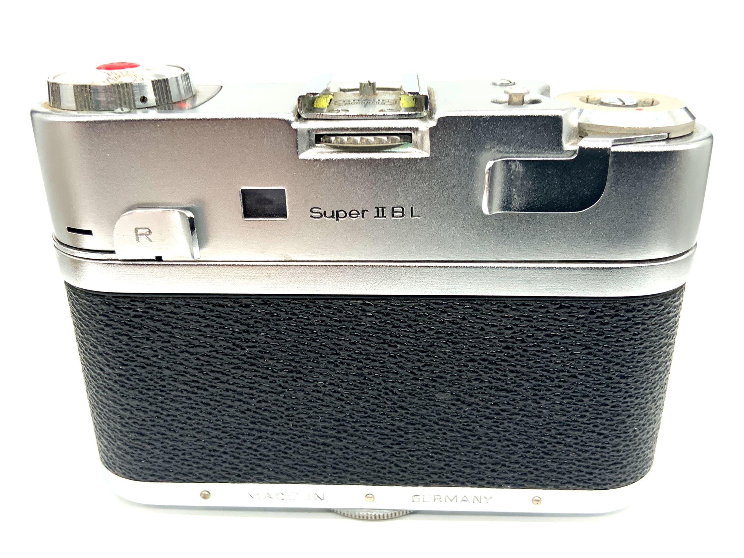 Braun Paxette Super II BL Sucherkamera mit M39 Prontor-SVS Analogkamera