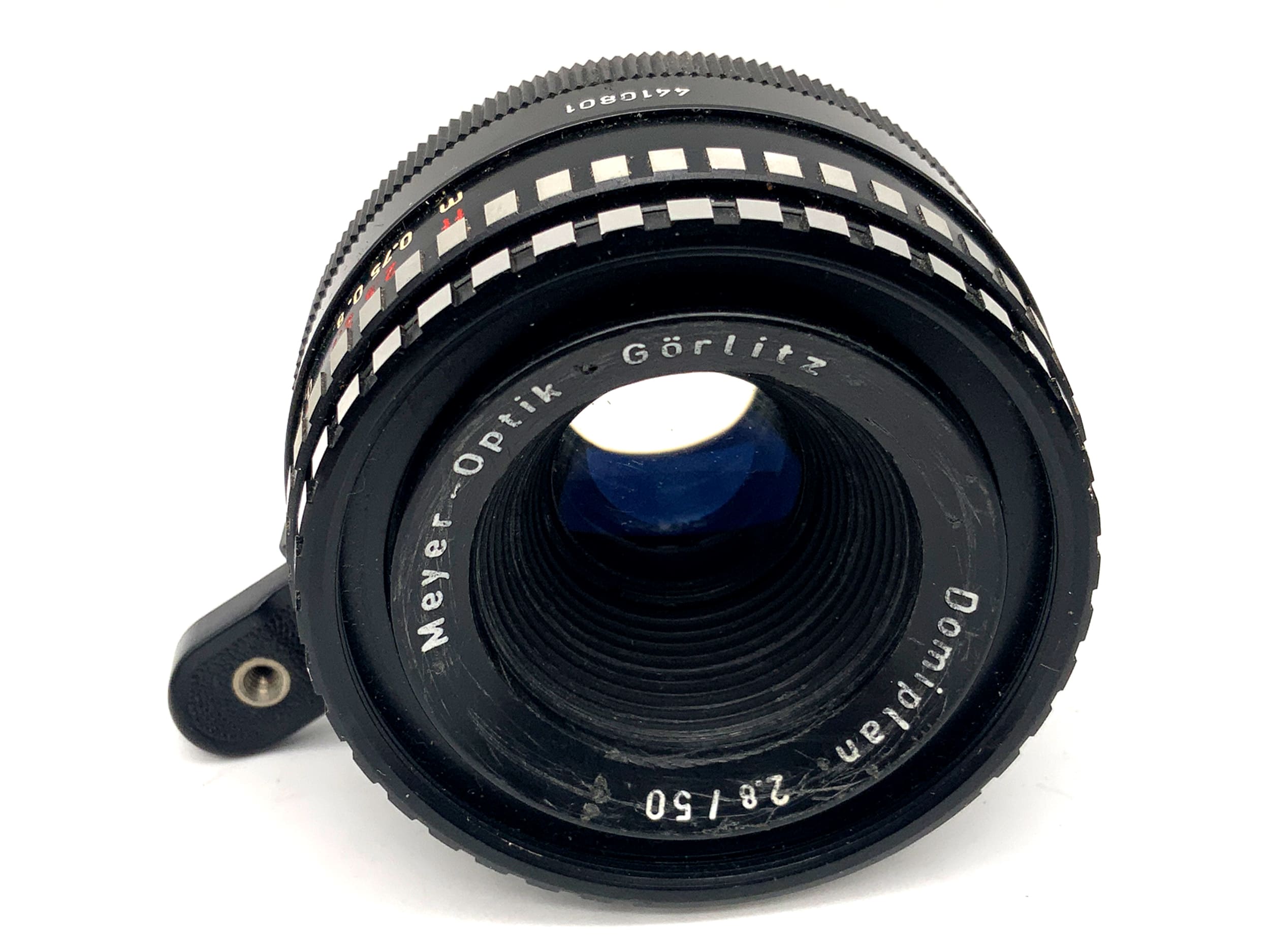 Meyer Optik Görlitz 50mm 1:2.8 lens Domiplan Zebra prime lens (Exa)