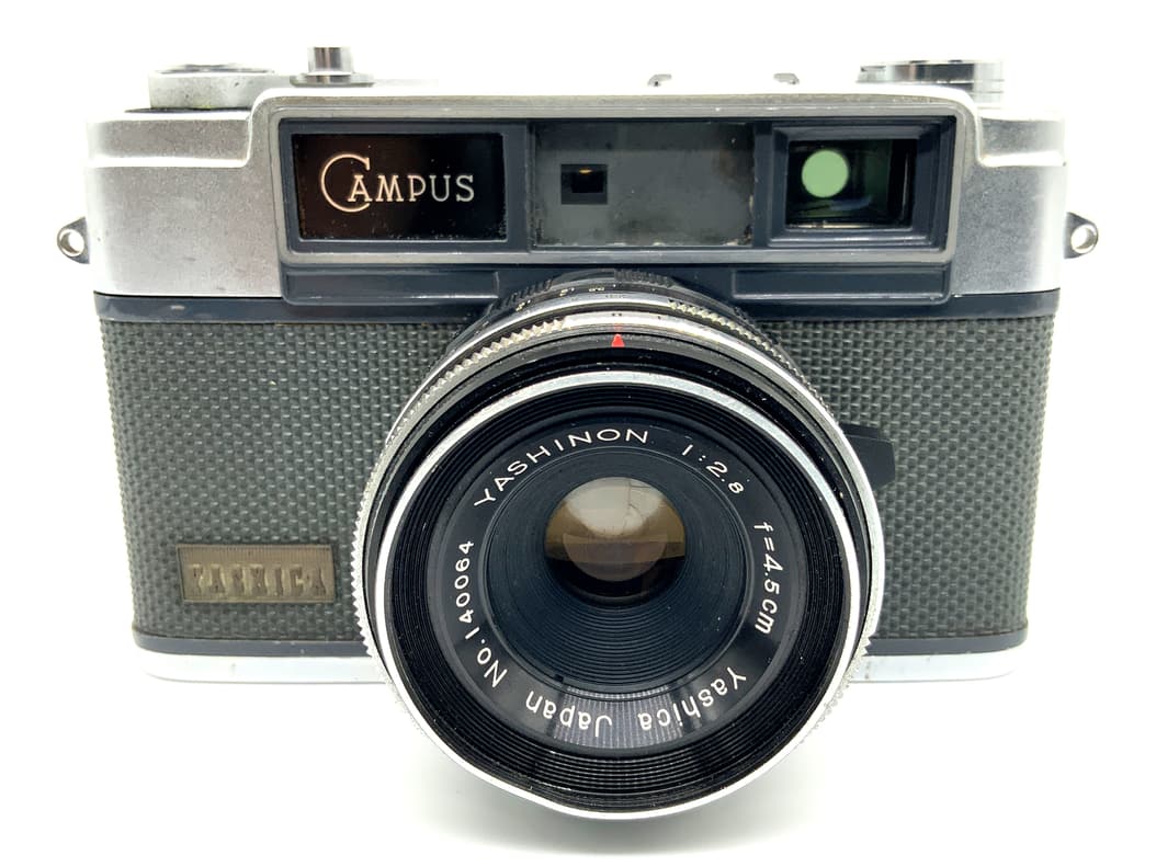 Yashica Campus Messsucherkamera mit Yashinon 45mm 1:2.8 Analogkamera