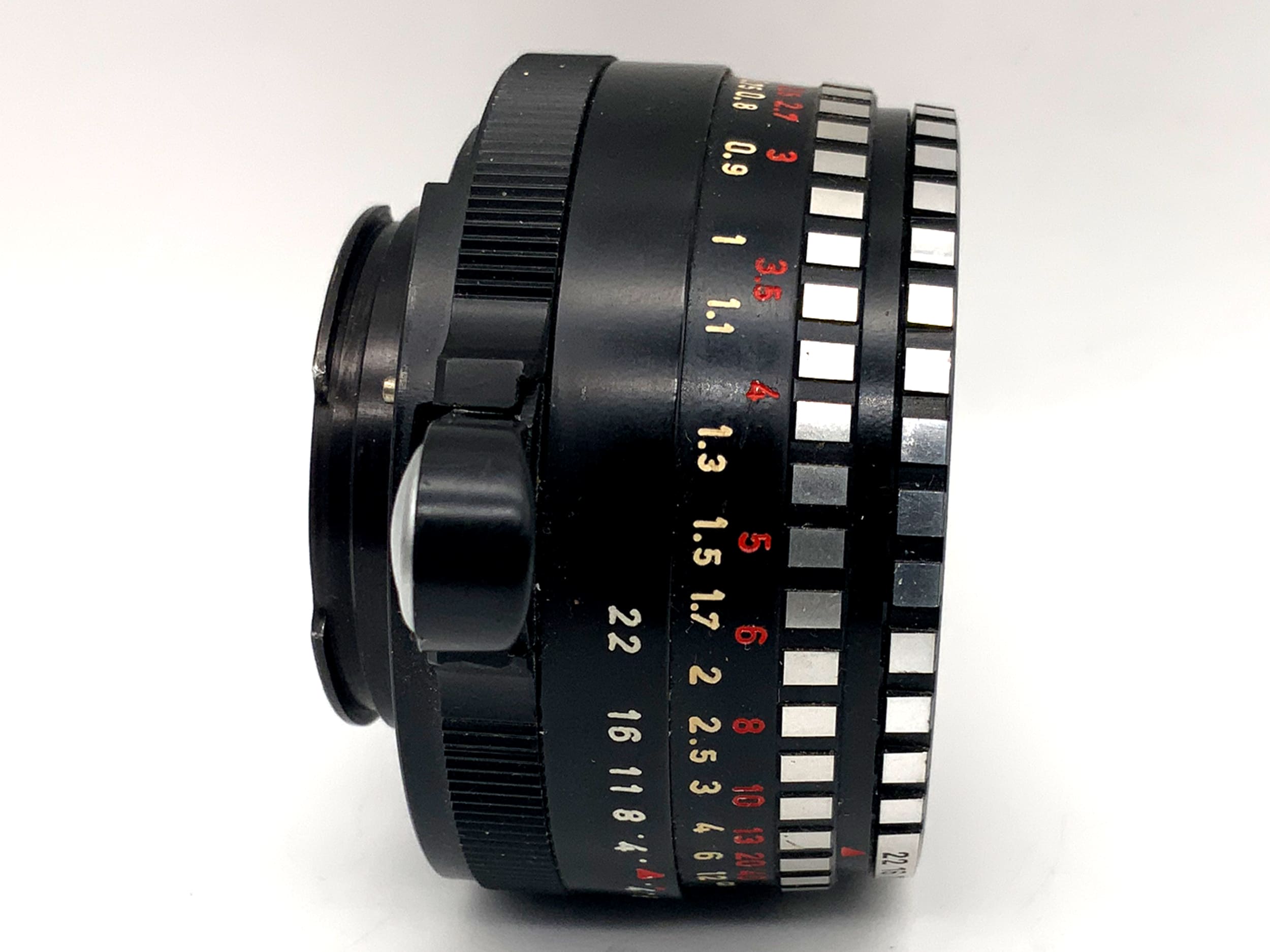 Meyer Optik Görlitz 50mm 1:2.8 lens Domiplan Zebra prime lens (Exa)